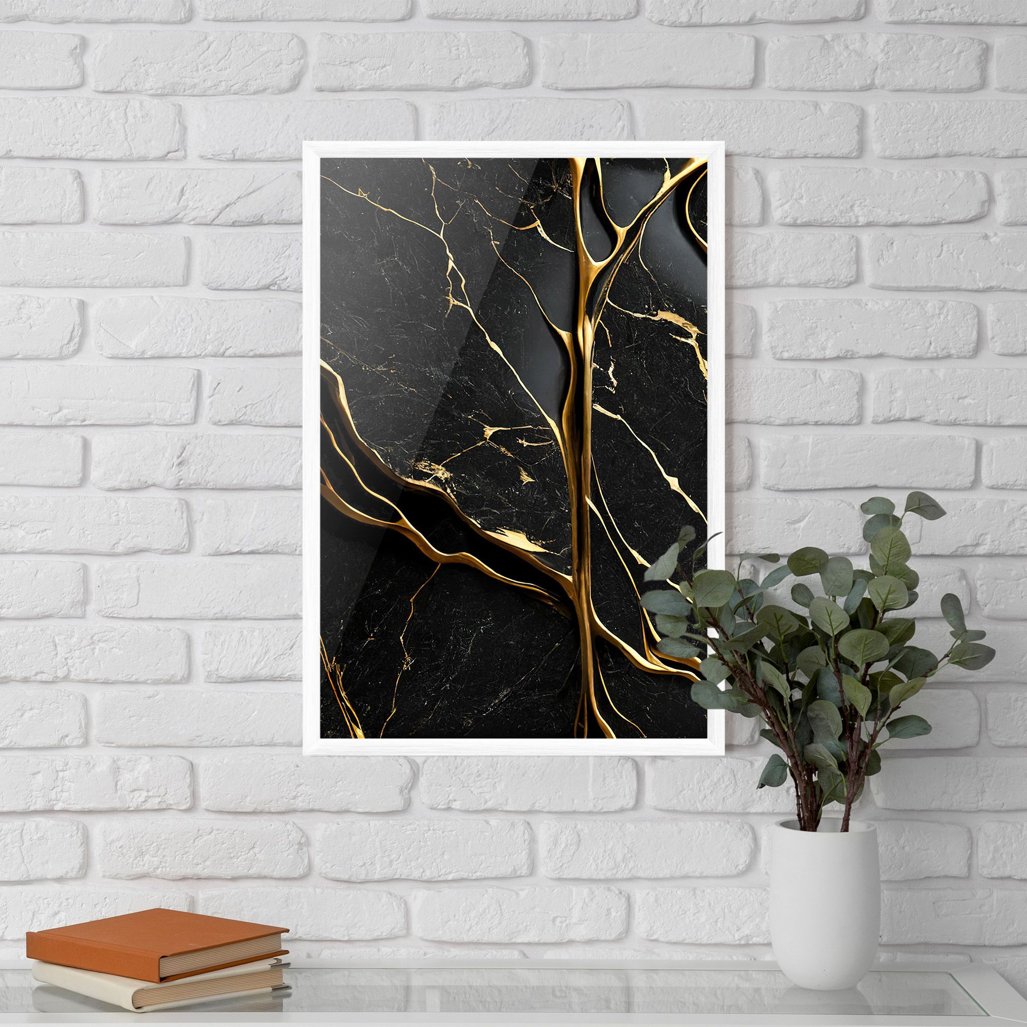 Black Square Marble mockup 5