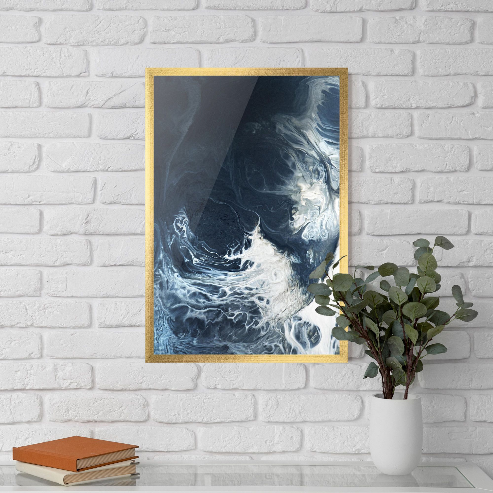Dark Blue Wave mockup 5