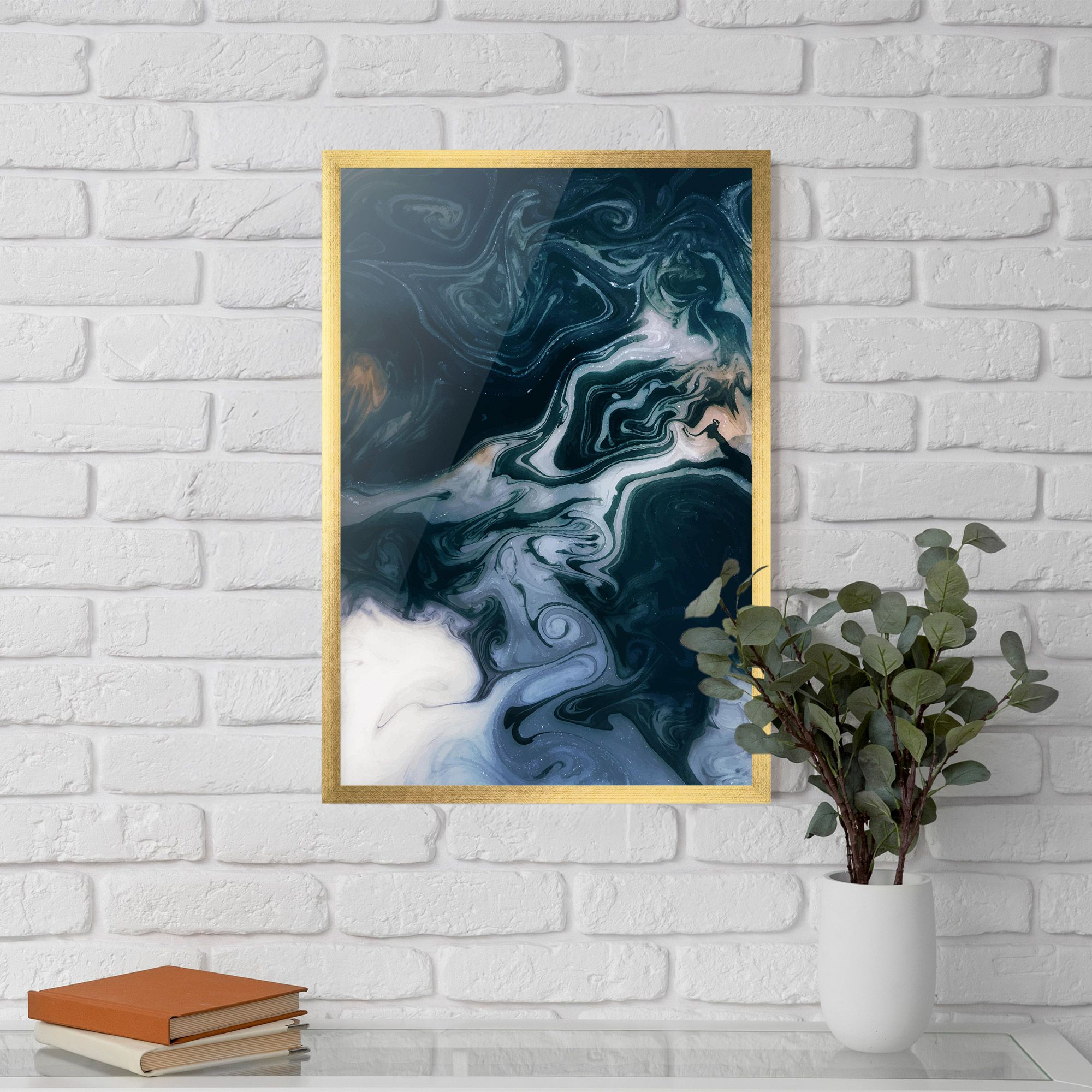 Dark Blue With White mockup 5