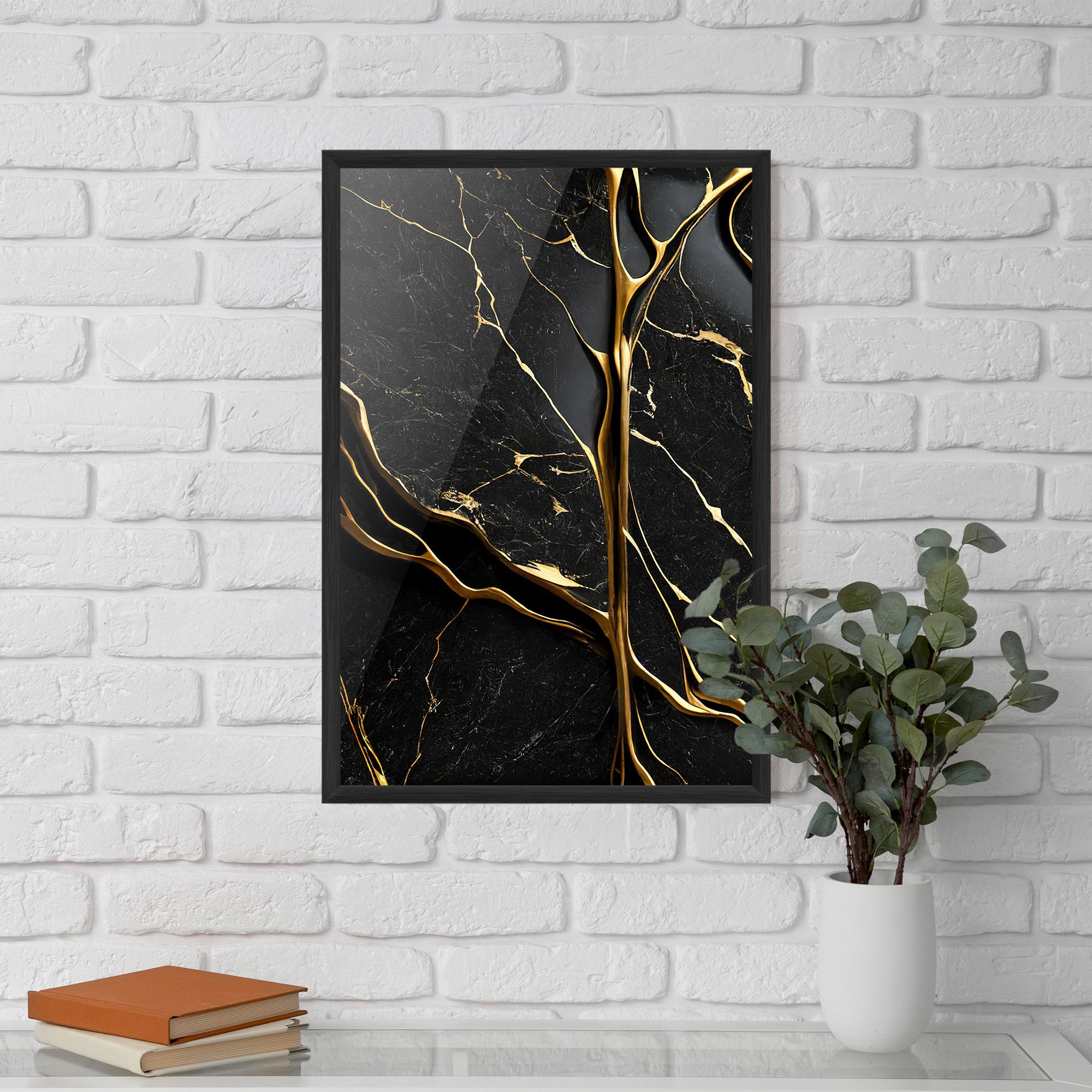 Black Square Marble mockup 5