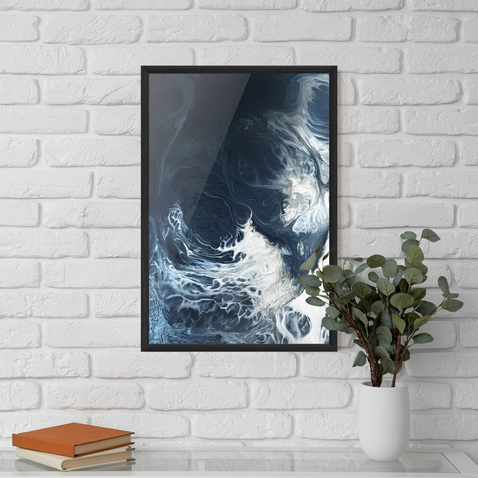 Dark Blue Wave mockup 5