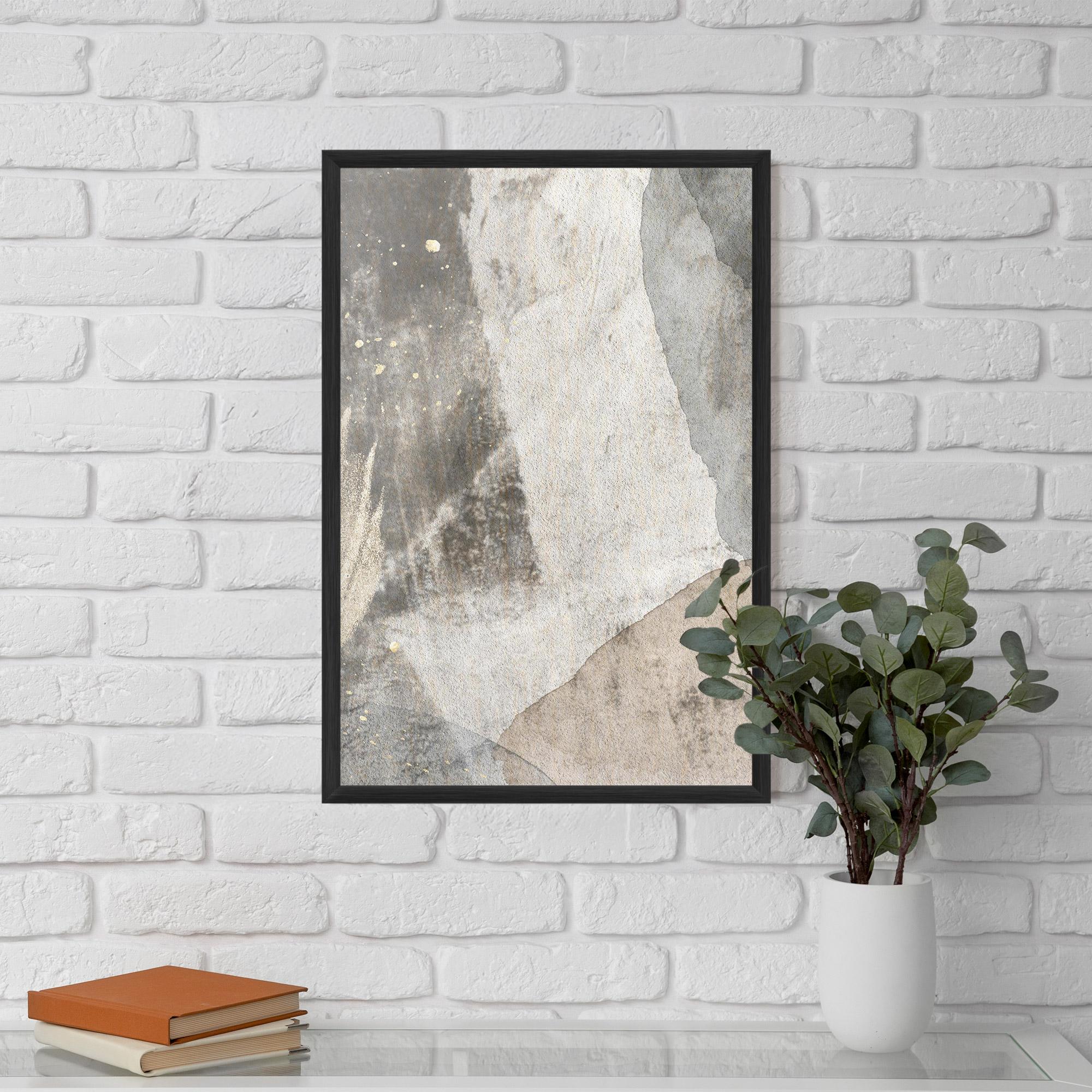 Gerahmte Poster Light Cream Marble mockup 5