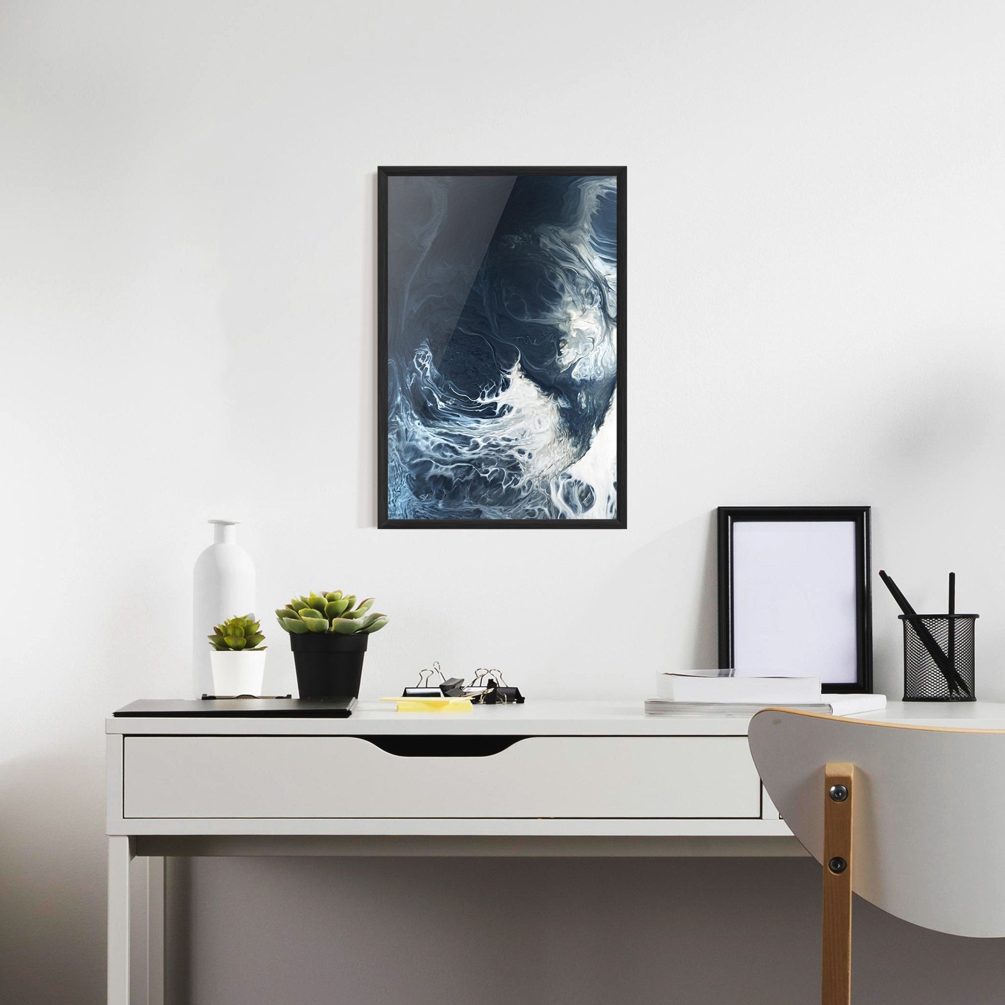 Dark Blue Wave mockup 7