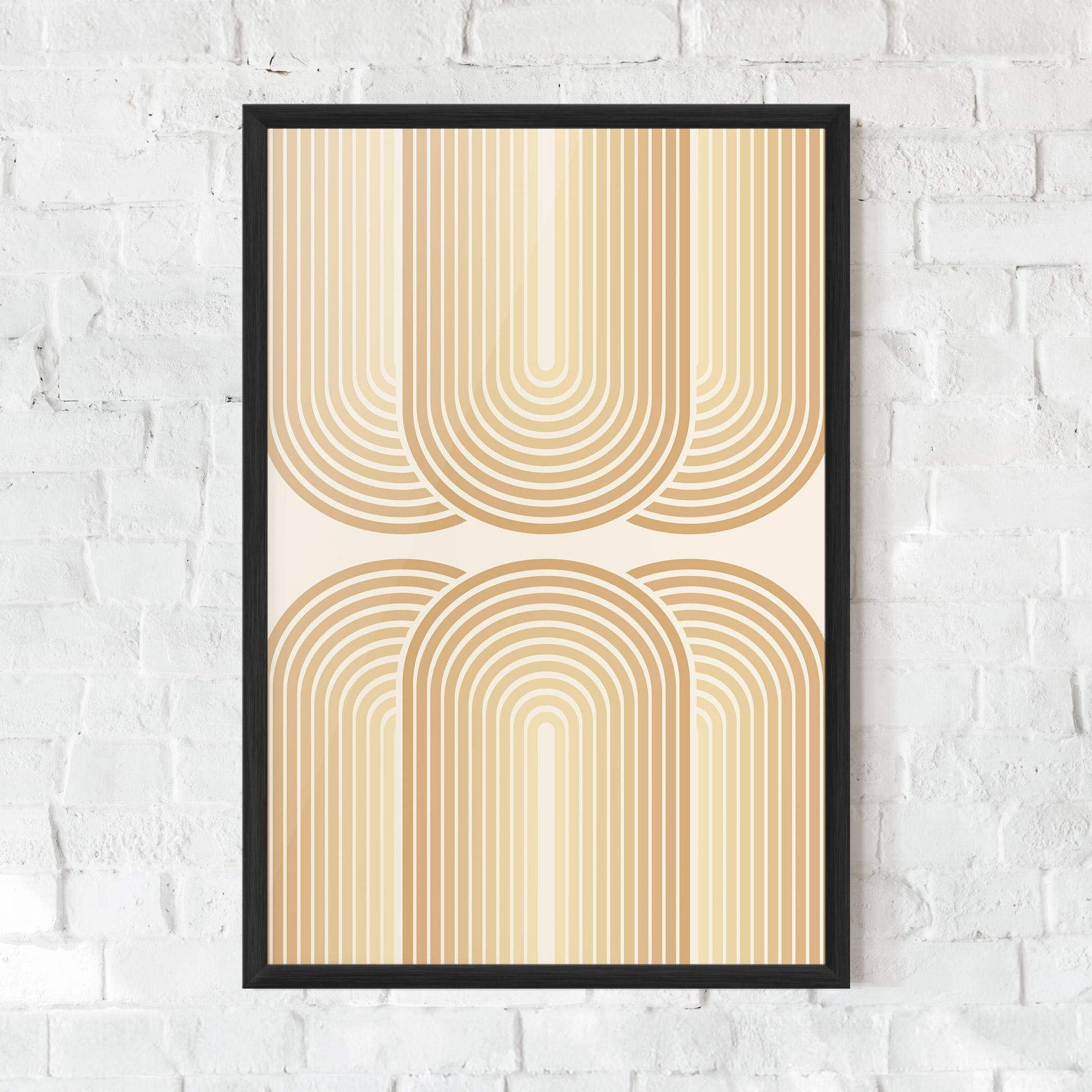 Gerahmte Poster Arch Poster mockup 0