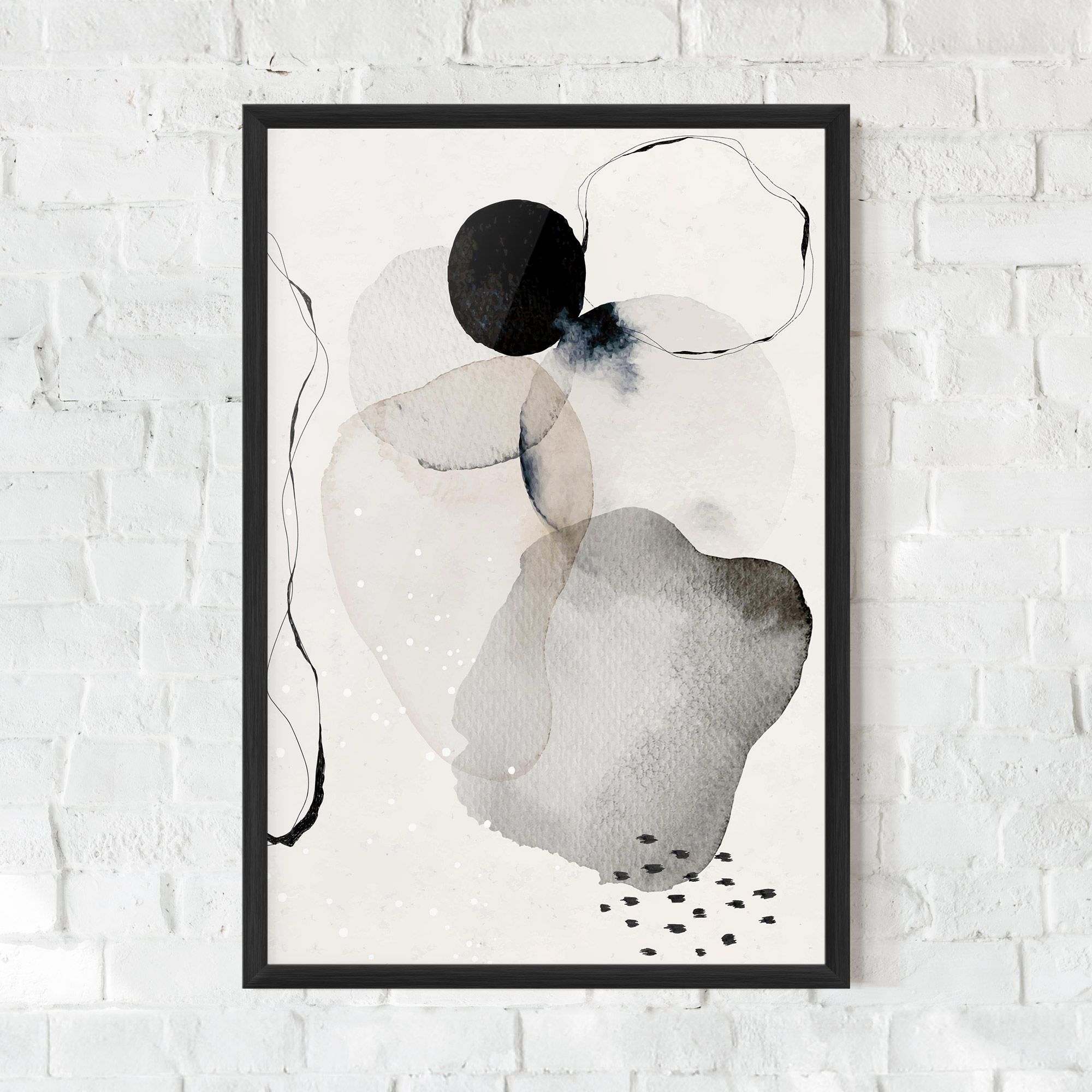 Water Color Art mockup 0