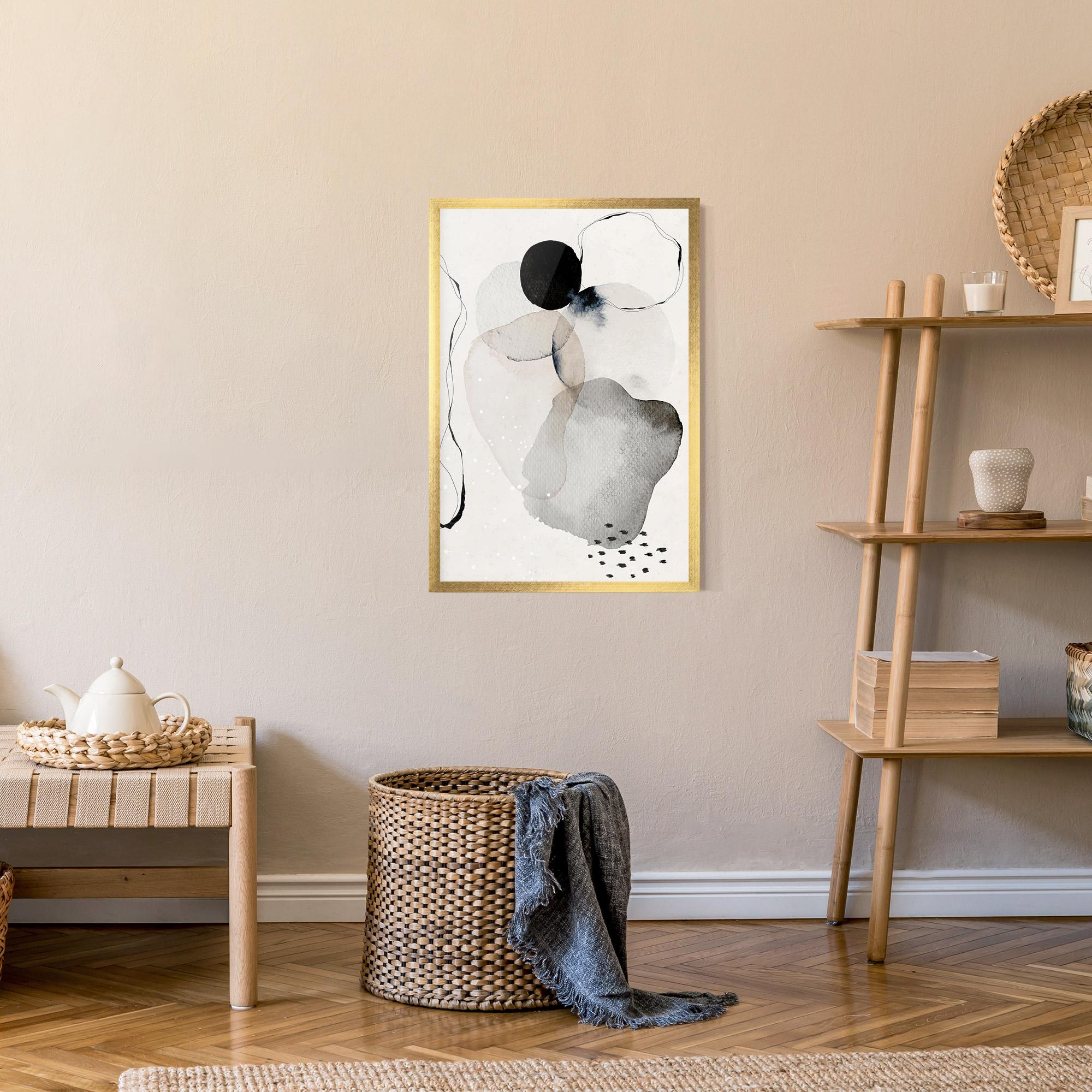 Gerahmte Poster Water Color Art mockup 9