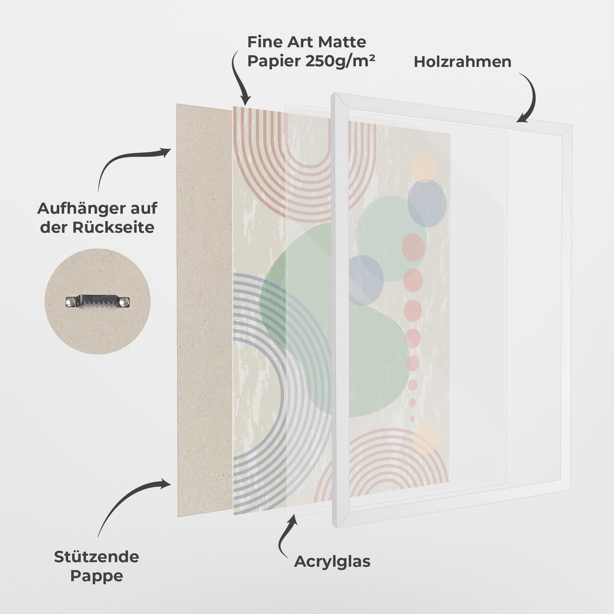 Green Pink Shapes mockup 1