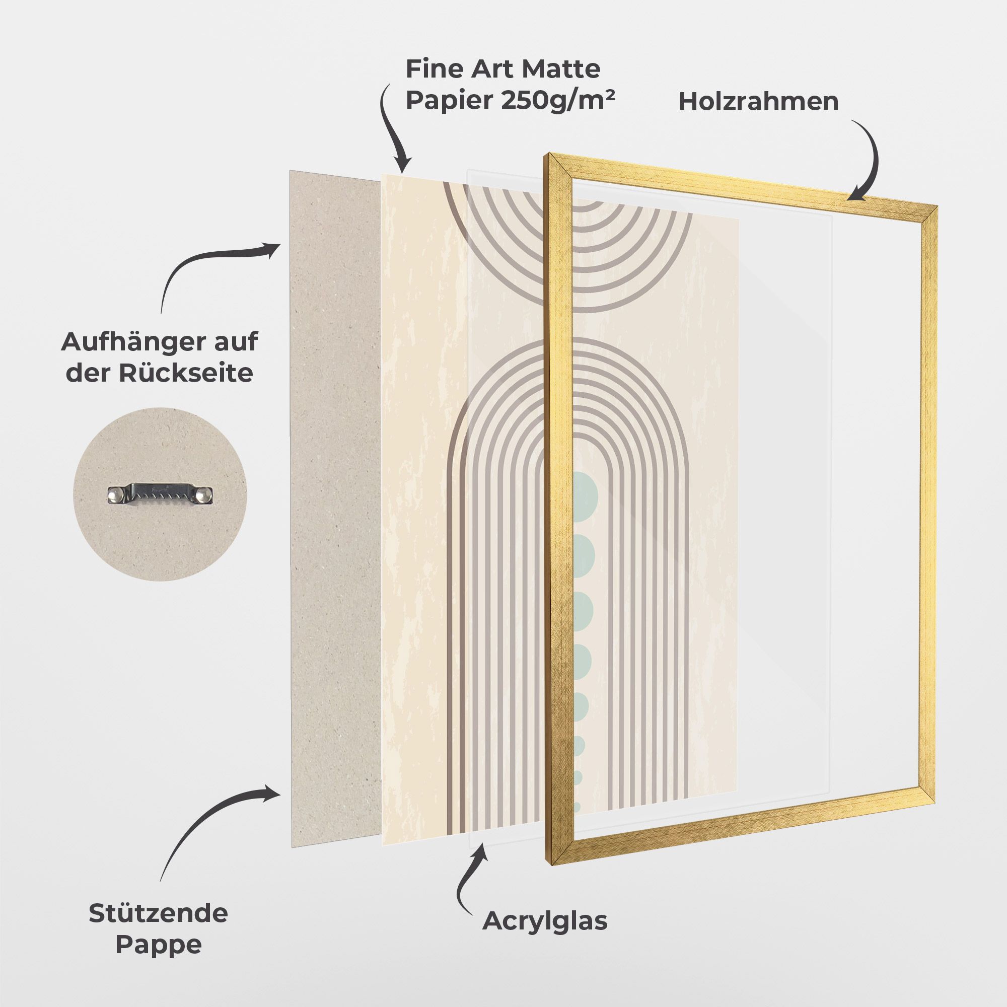 Cream Blue Circles mockup 1