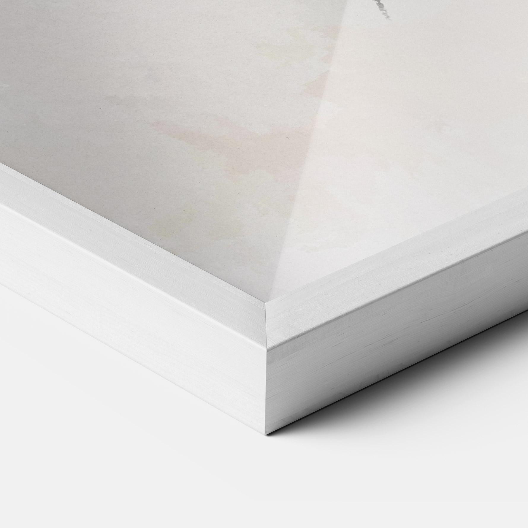 Gerahmte Poster Gold Brush mockup 3