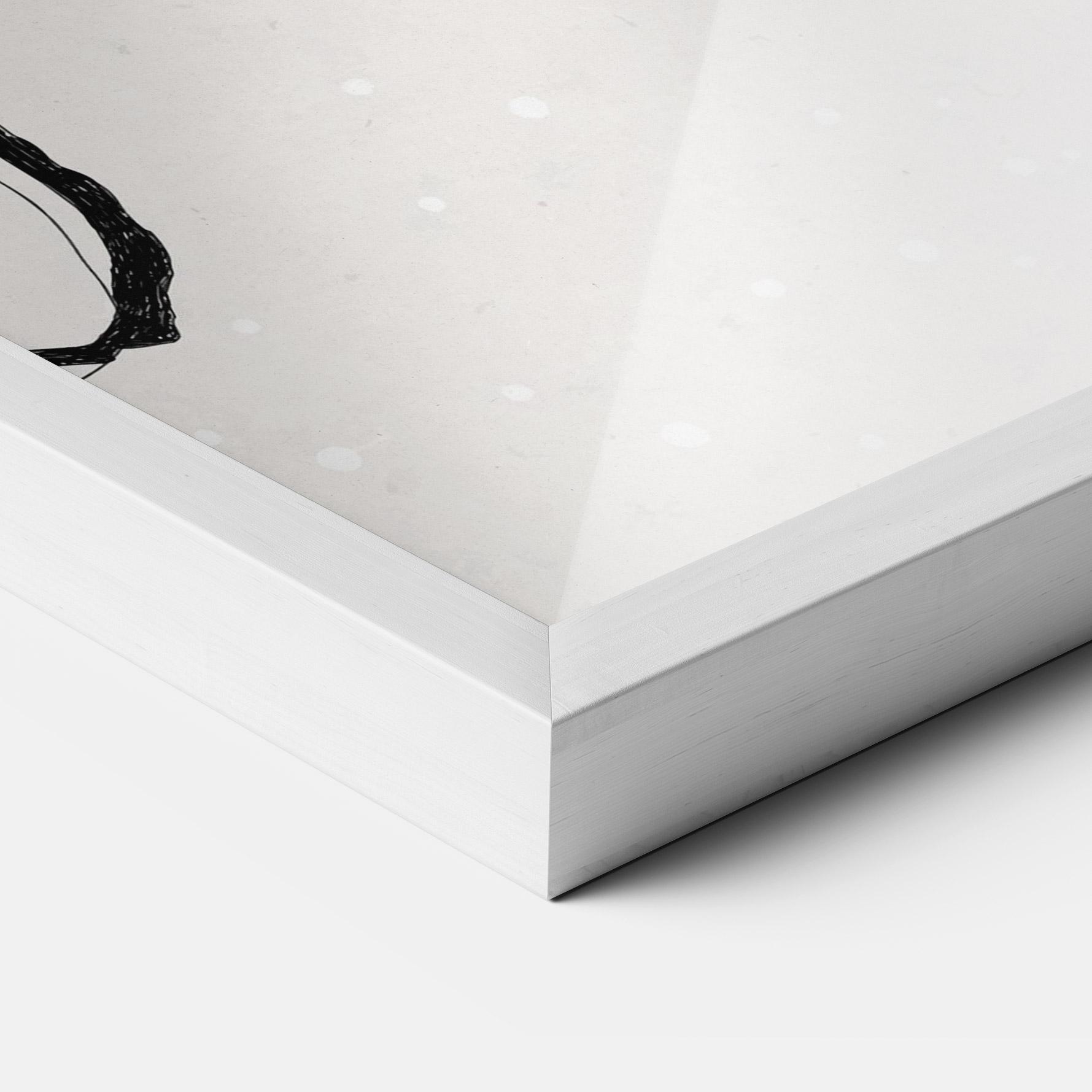 Gerahmte Poster Water Color Art mockup 3