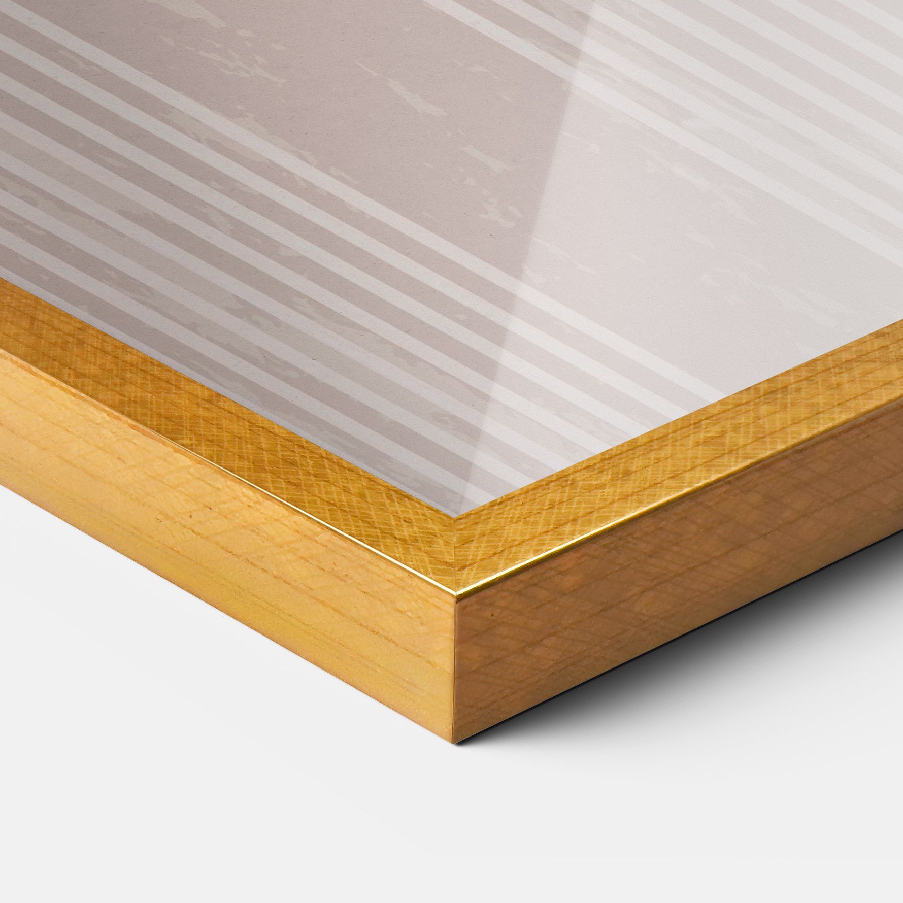 Pink Circle On Cream mockup 3