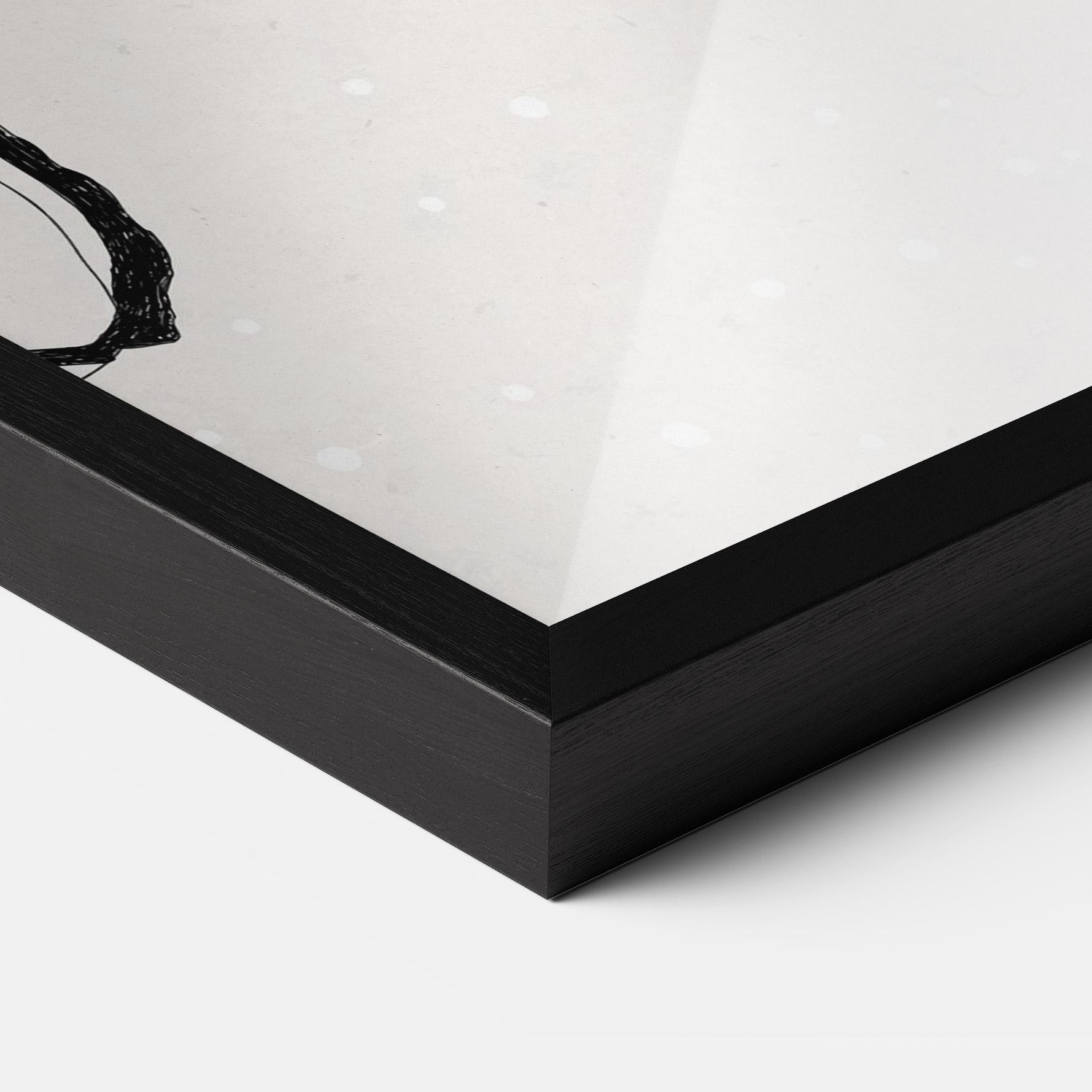 Gerahmte Poster Water Color Art mockup 3