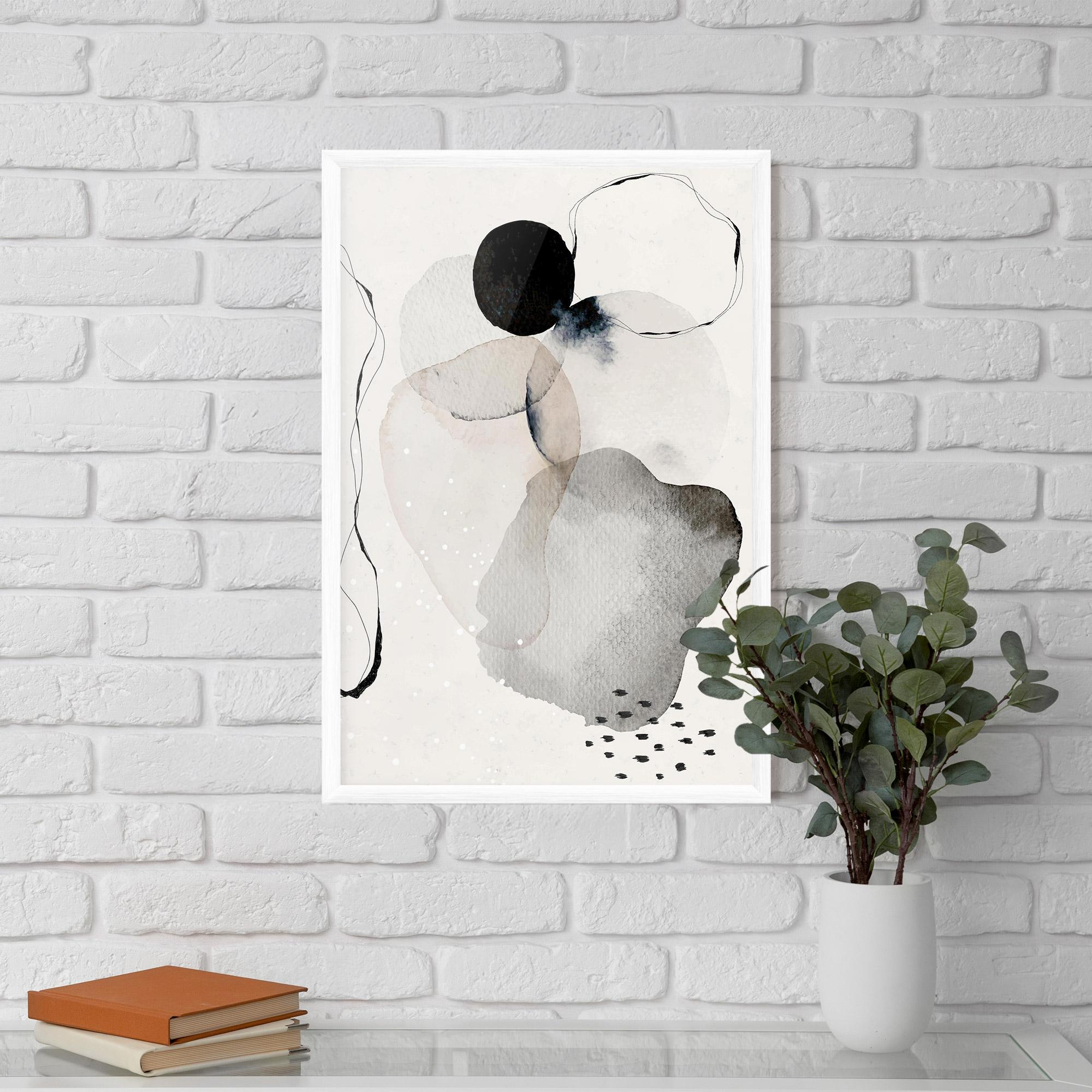 Gerahmte Poster Water Color Art mockup 5