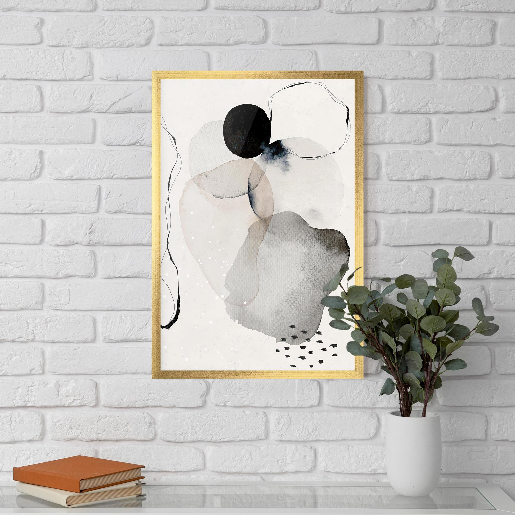 Gerahmte Poster Water Color Art mockup 5