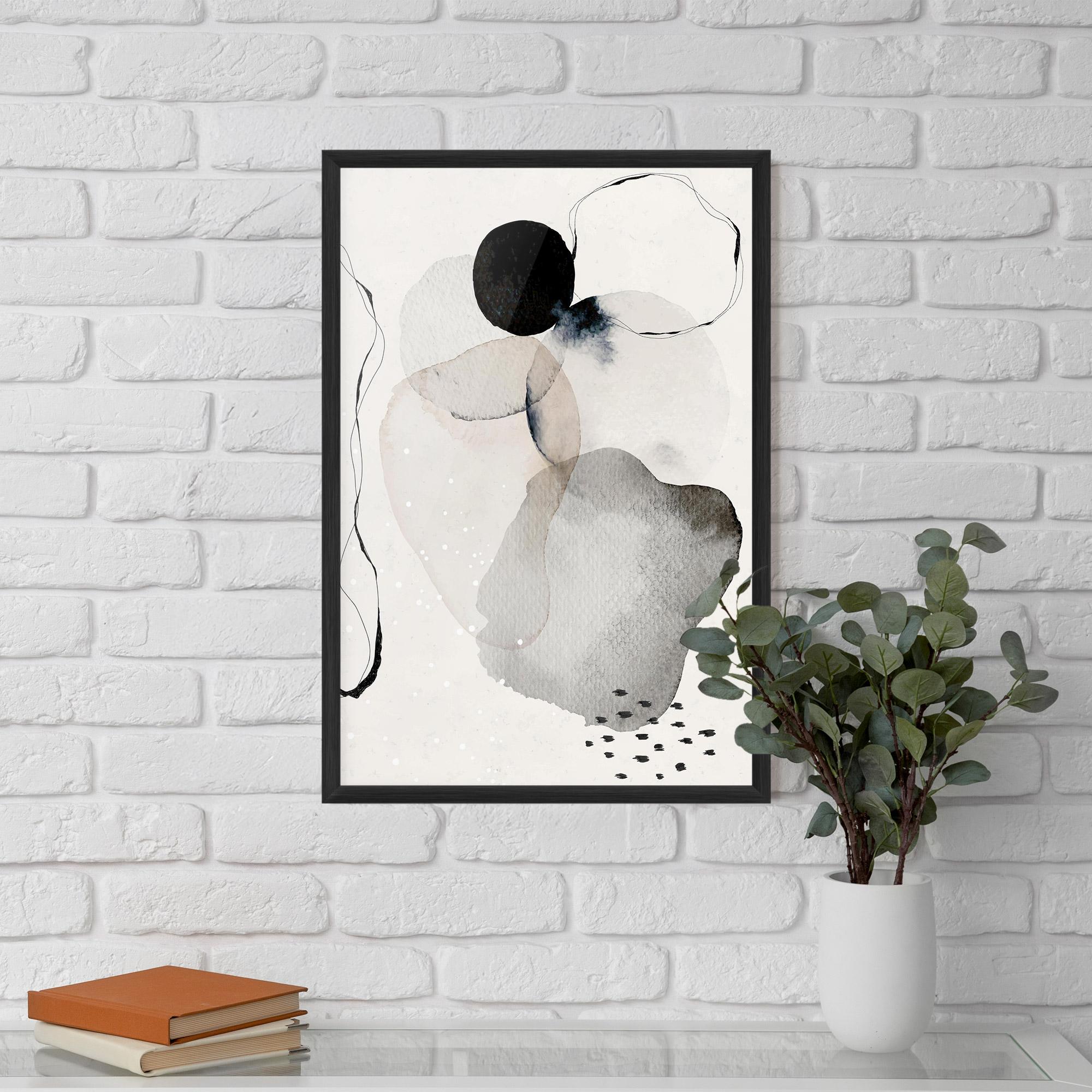 Gerahmte Poster Water Color Art mockup 5