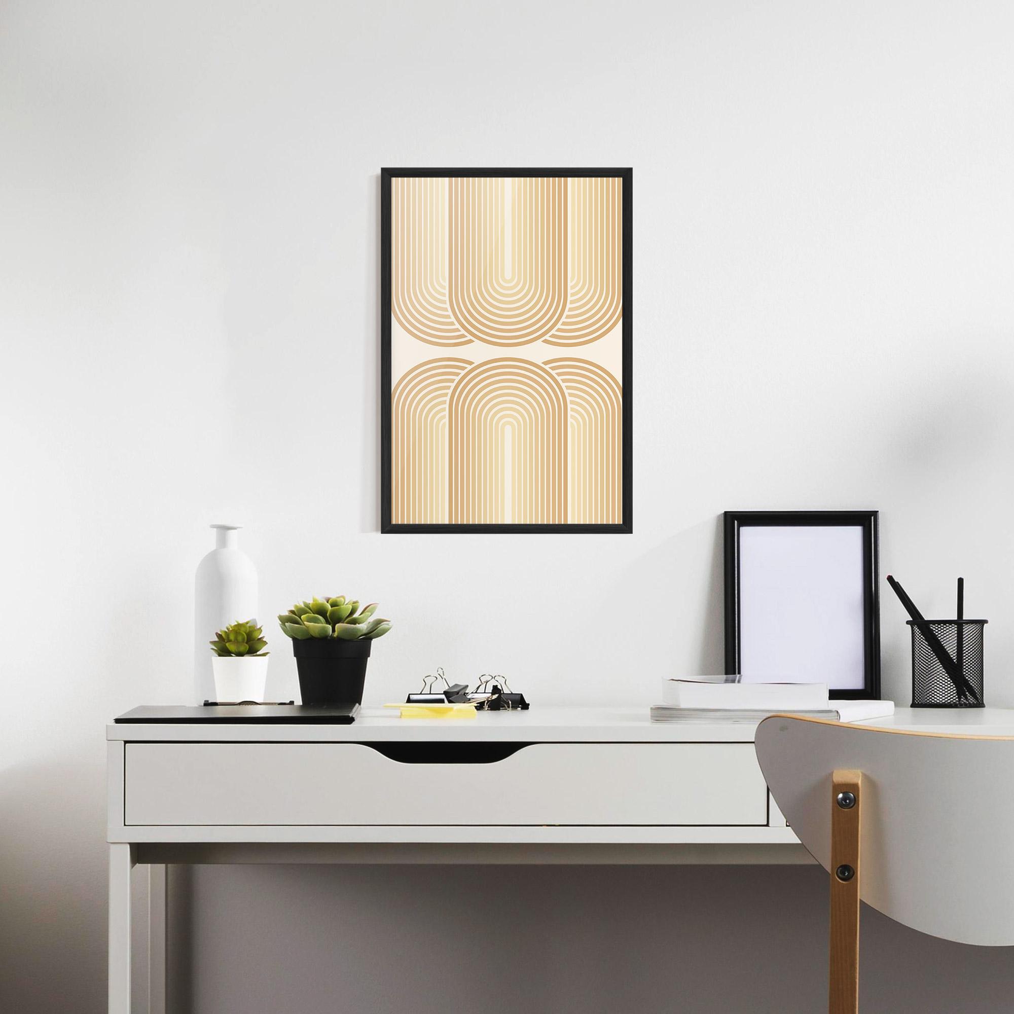 Gerahmte Poster Arch Poster mockup 7