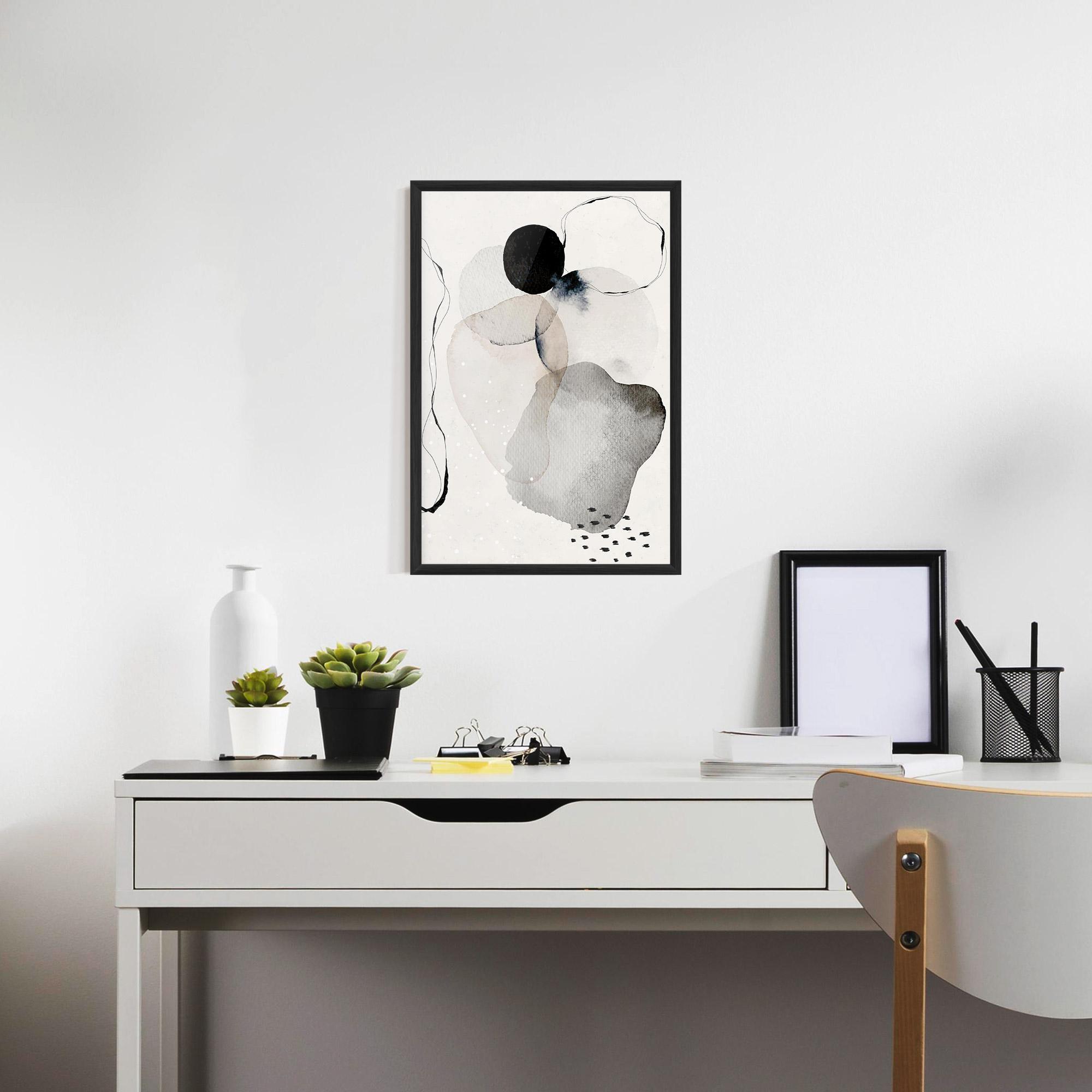 Gerahmte Poster Water Color Art mockup 7