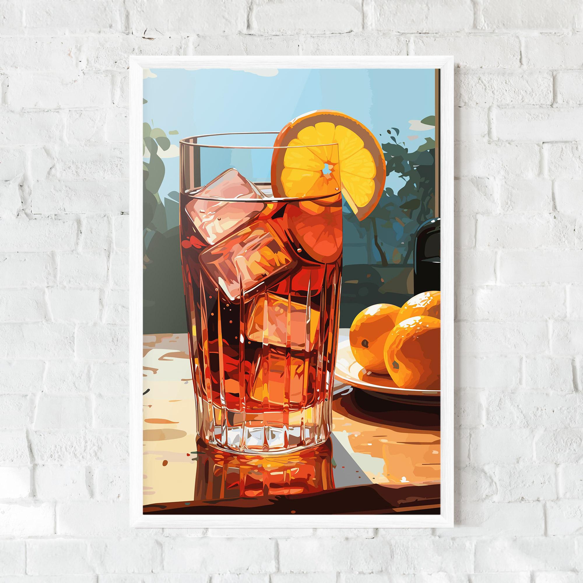Gerahmte Poster Cocktail Art mockup 0