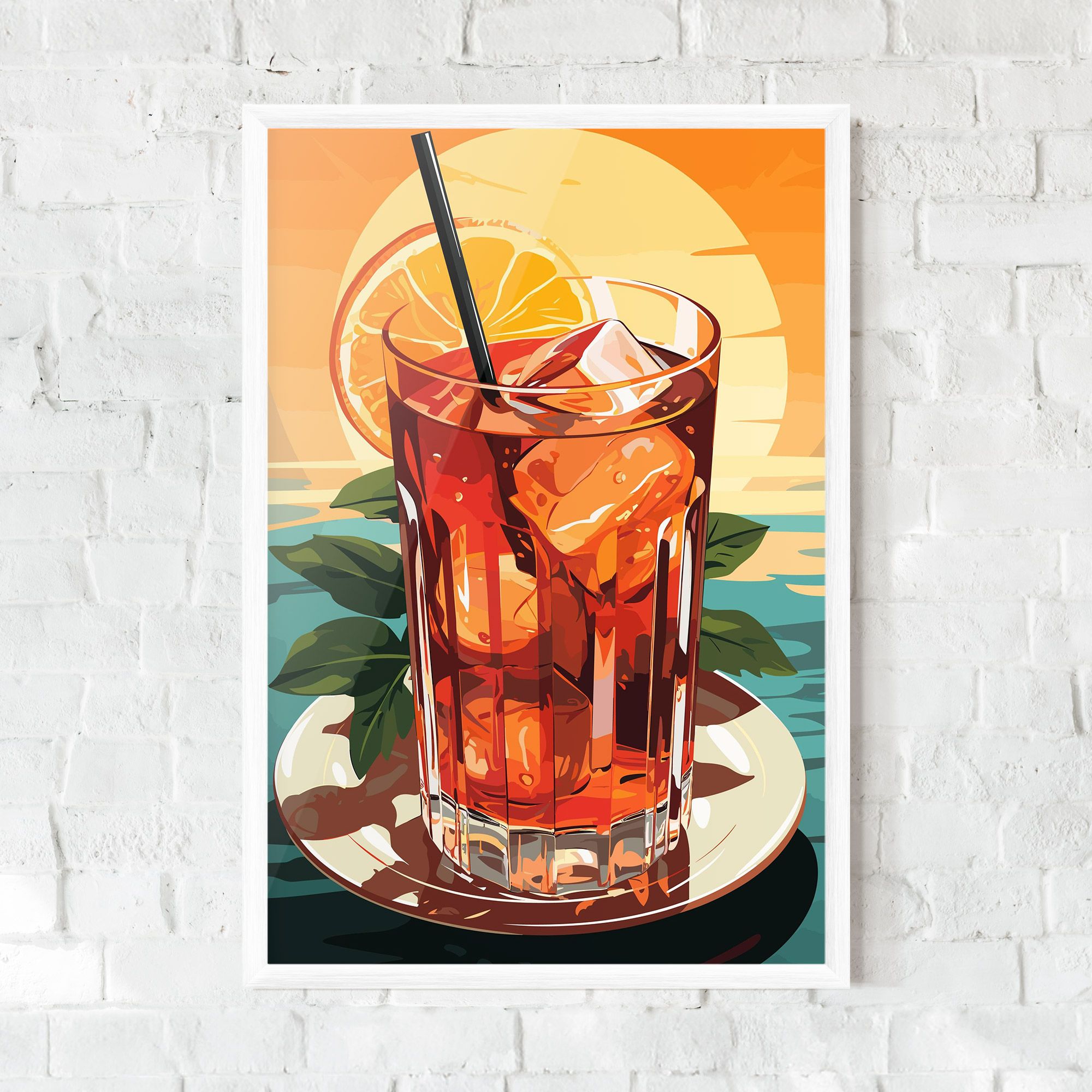 Sunset Cocktail mockup 0
