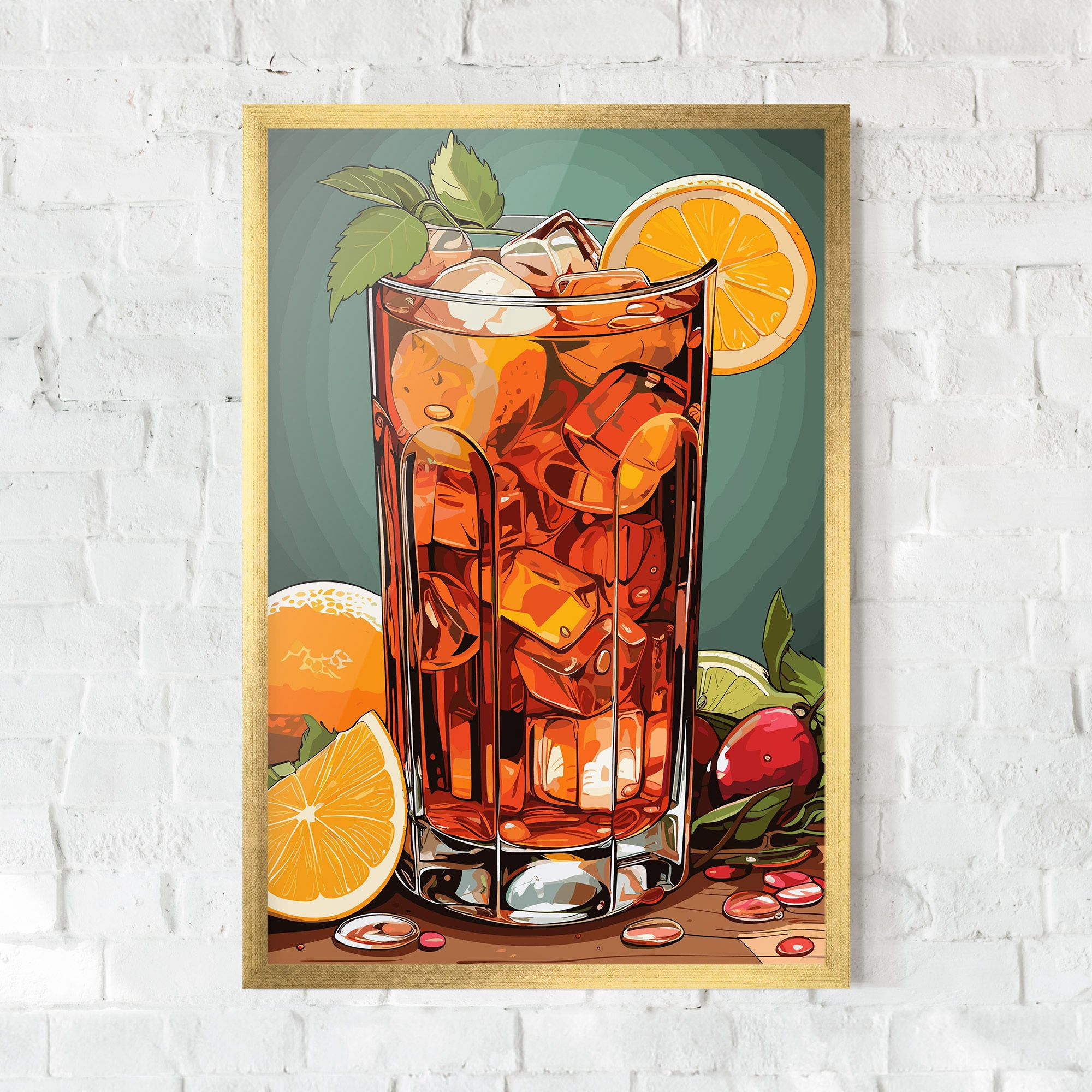 Brown Cocktail mockup 0