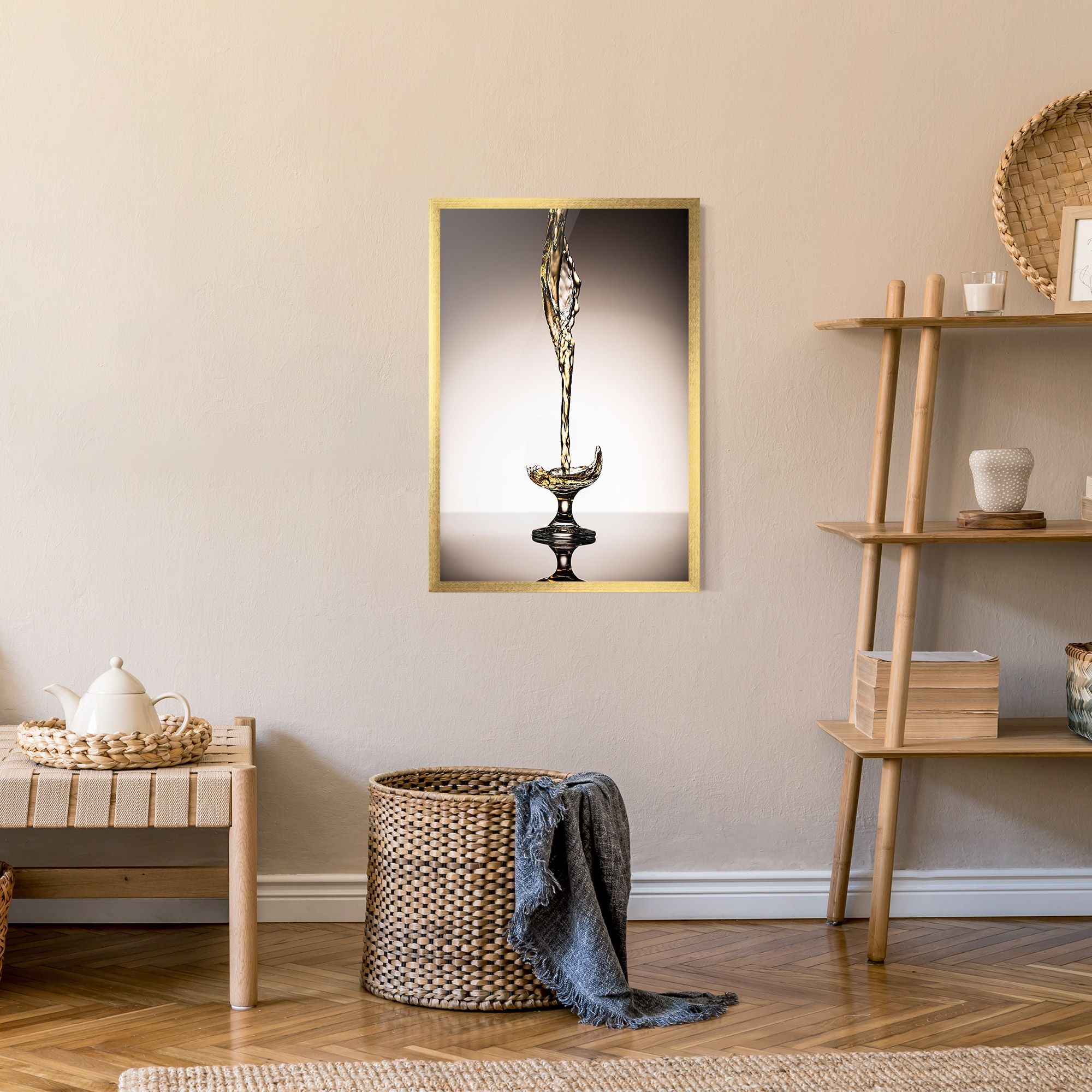 White Wine Splash mockup 9