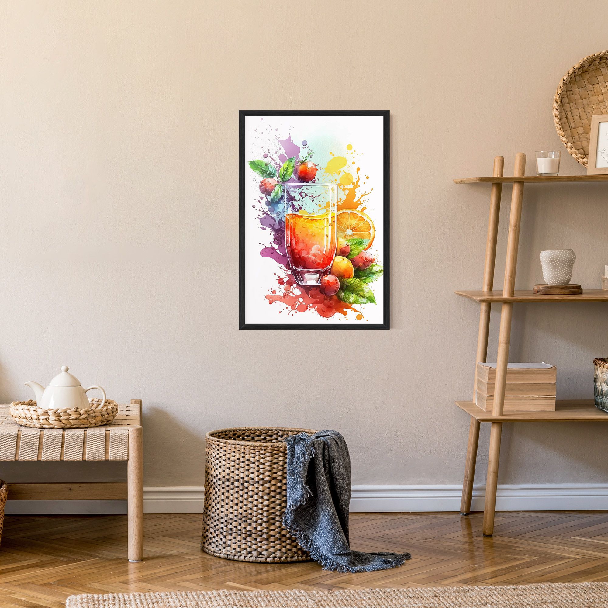 Watercolor Drink mockup 9