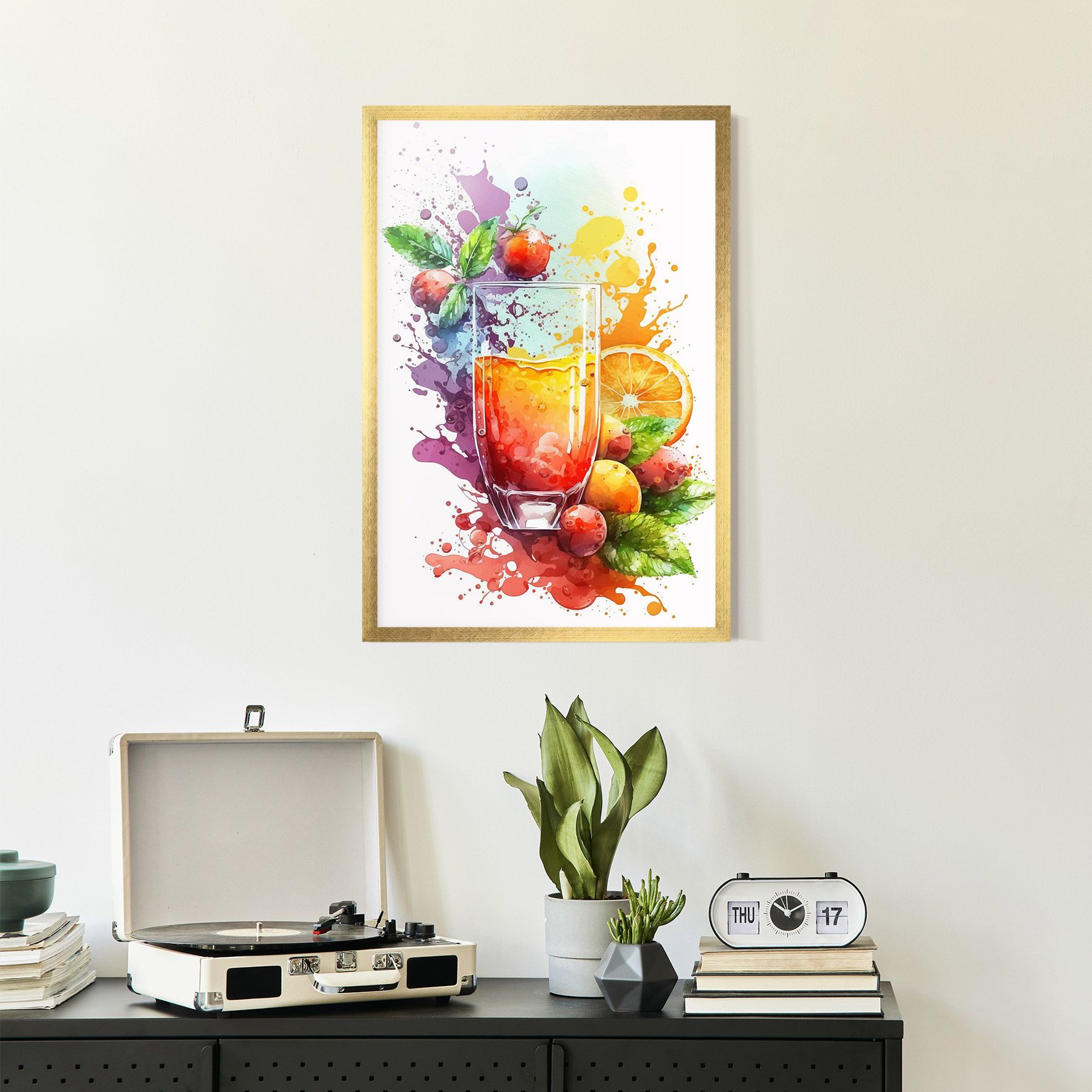 Watercolor Drink mockup 2
