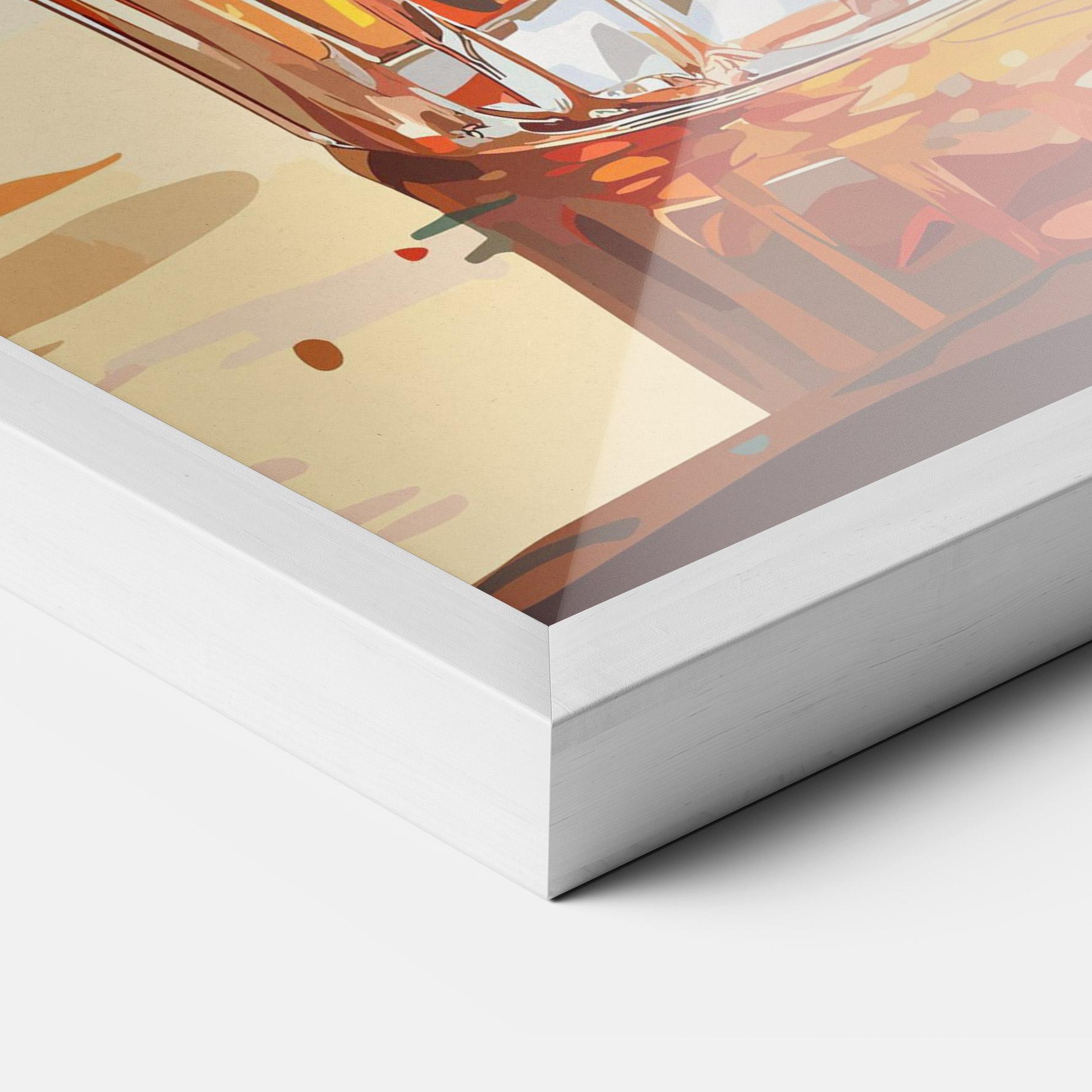 Gerahmte Poster Cocktail Art mockup 3