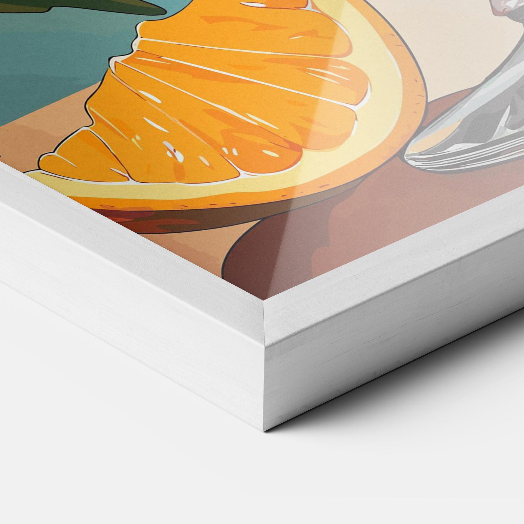 Gerahmte Poster Sunrise Cocktail mockup 3