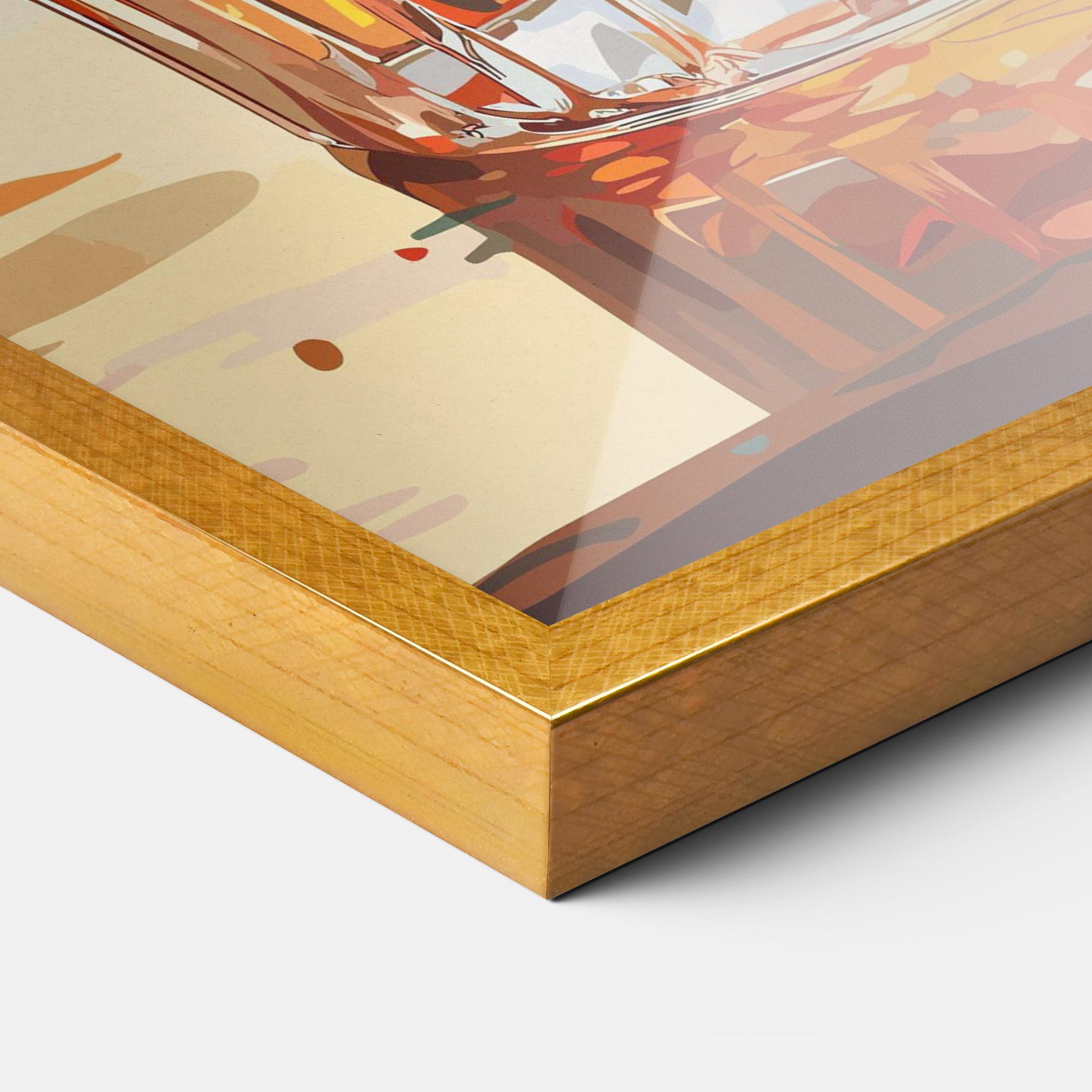 Gerahmte Poster Cocktail Art mockup 3