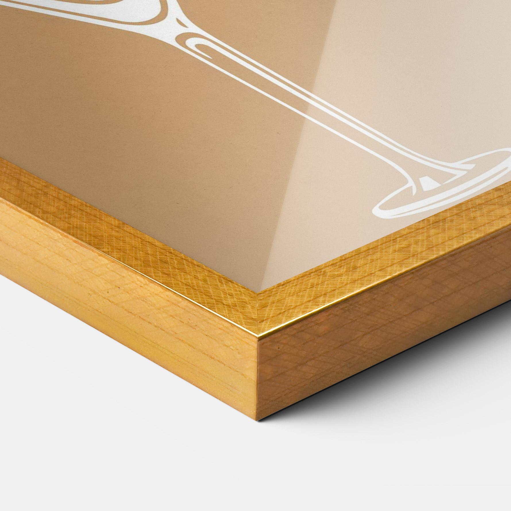 Gerahmte Poster Drinks Mix mockup 3