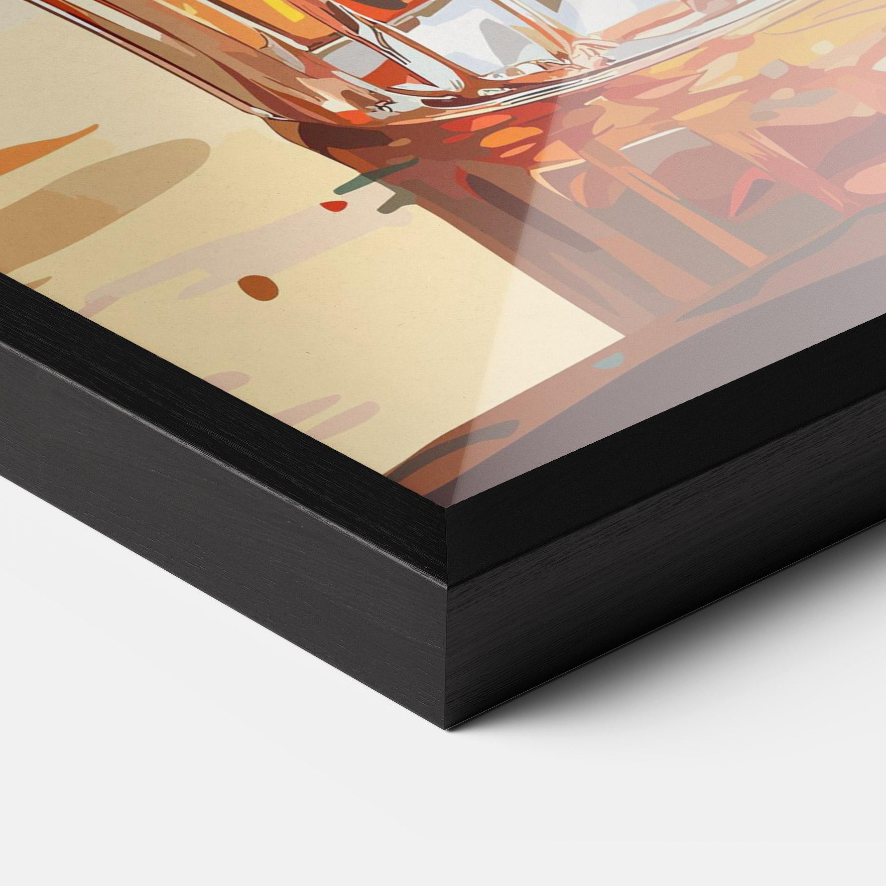 Gerahmte Poster Cocktail Art mockup 3