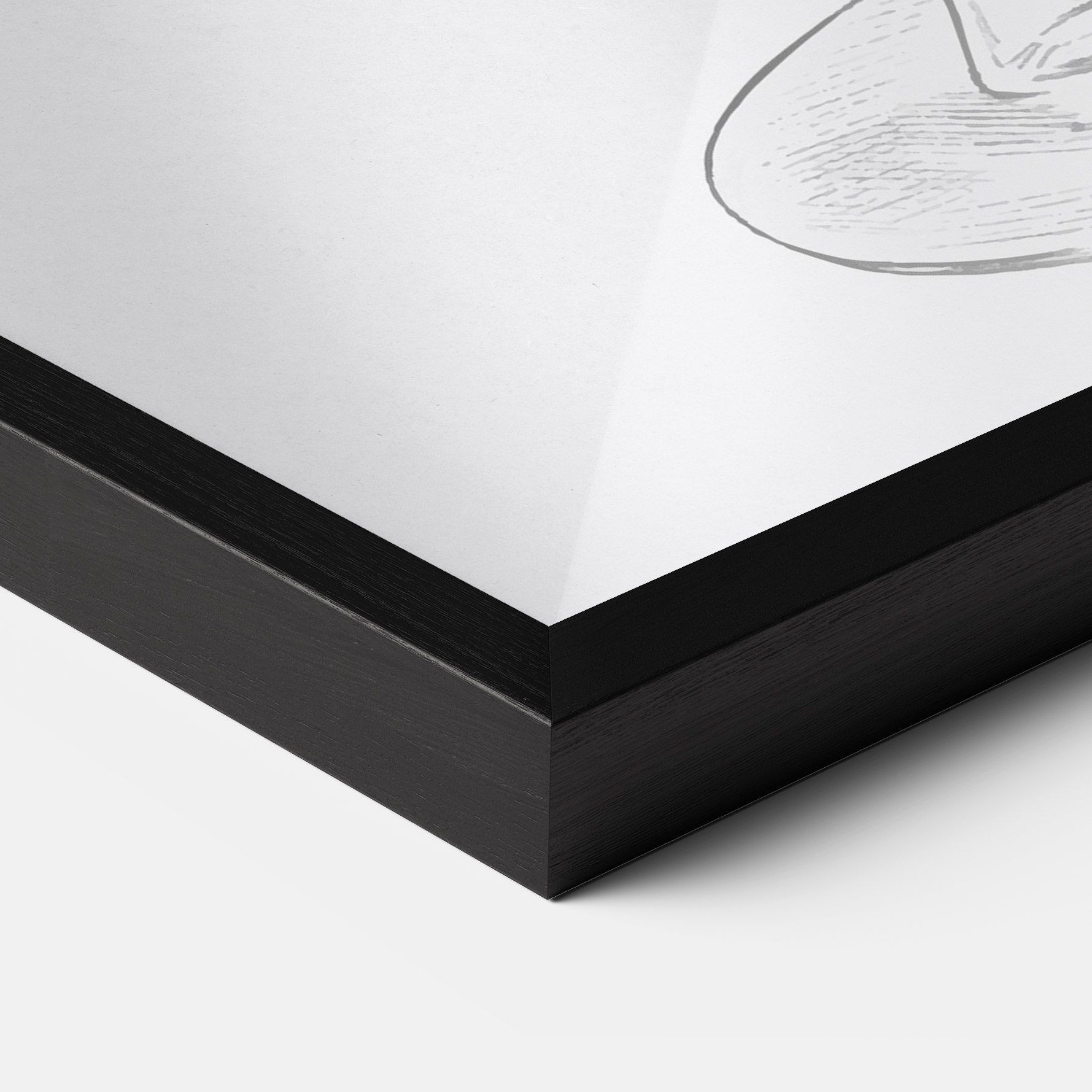 Hand Drawn Glass mockup 3