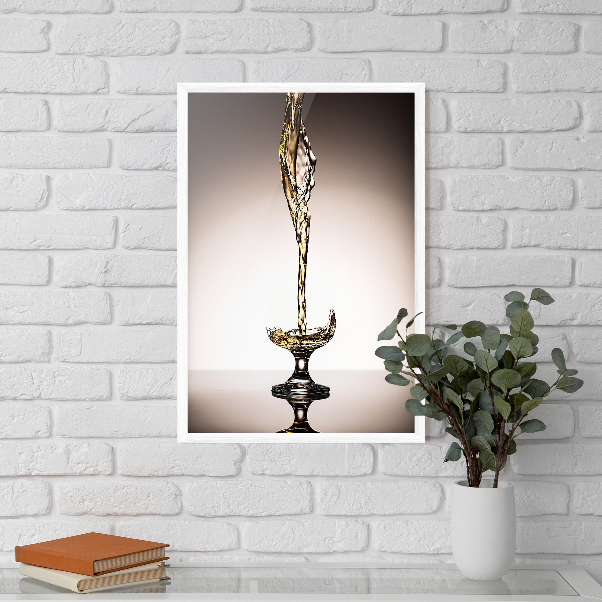 White Wine Splash mockup 5