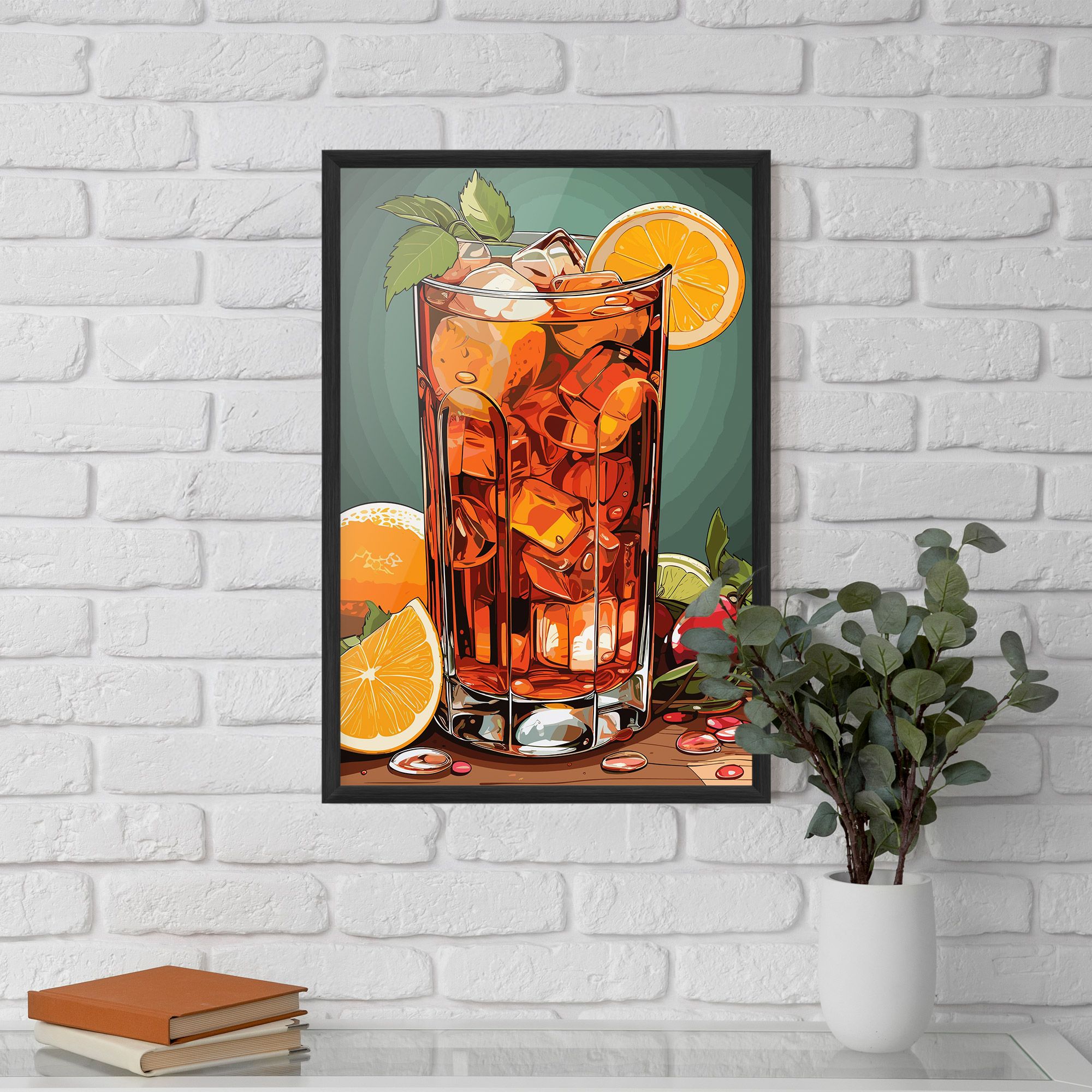 Brown Cocktail mockup 5