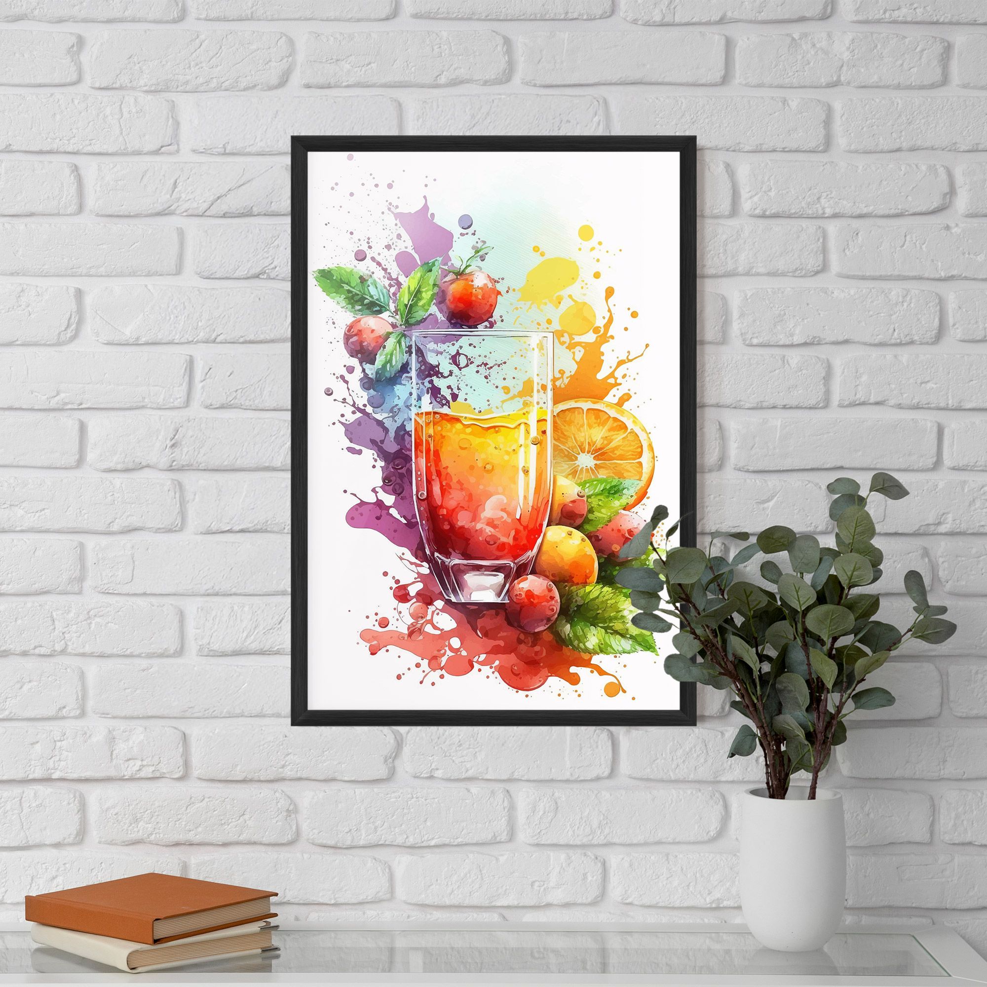 Watercolor Drink mockup 5