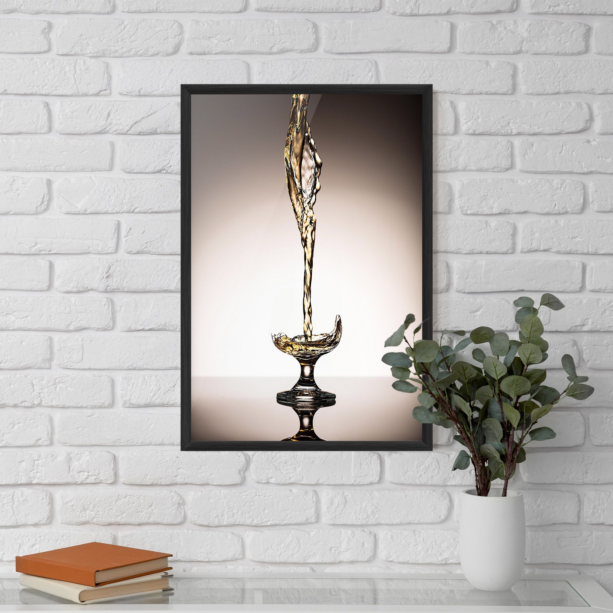 White Wine Splash mockup 5