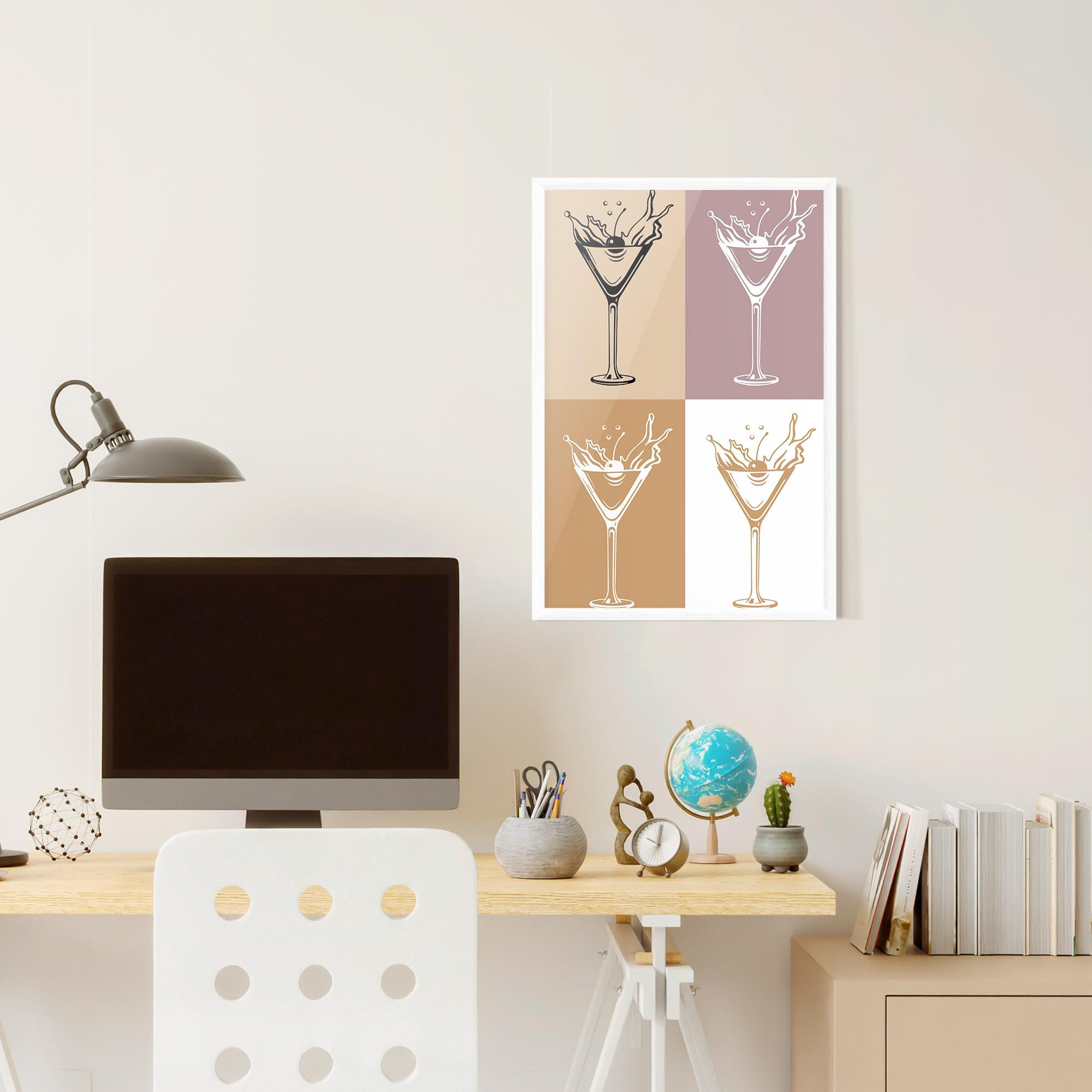 Gerahmte Poster Drinks Mix mockup 6