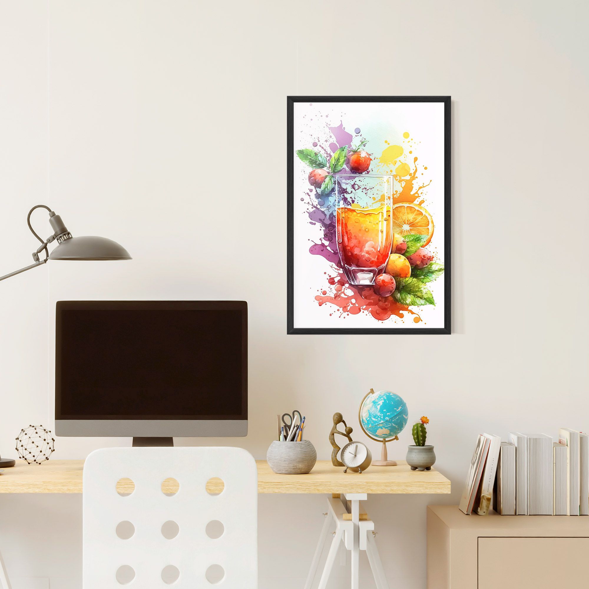 Watercolor Drink mockup 6