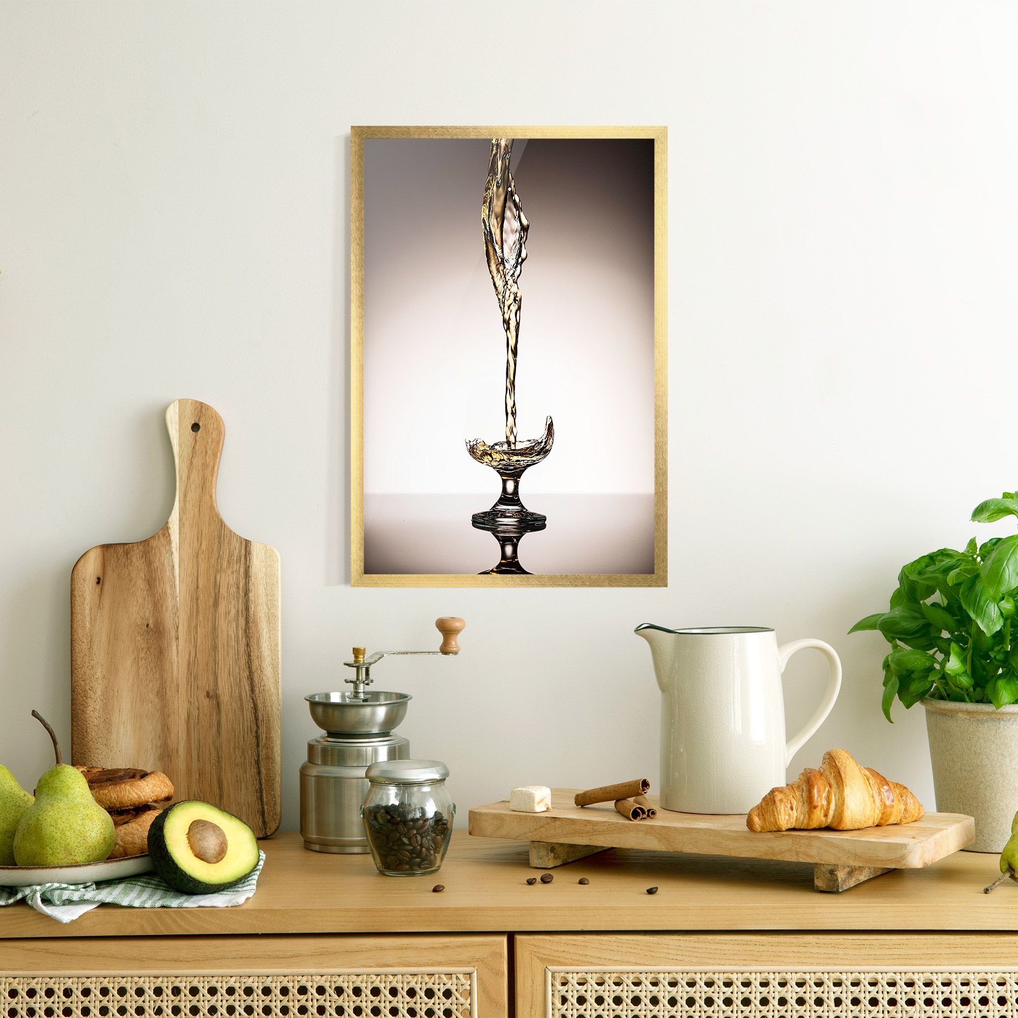 White Wine Splash mockup 8