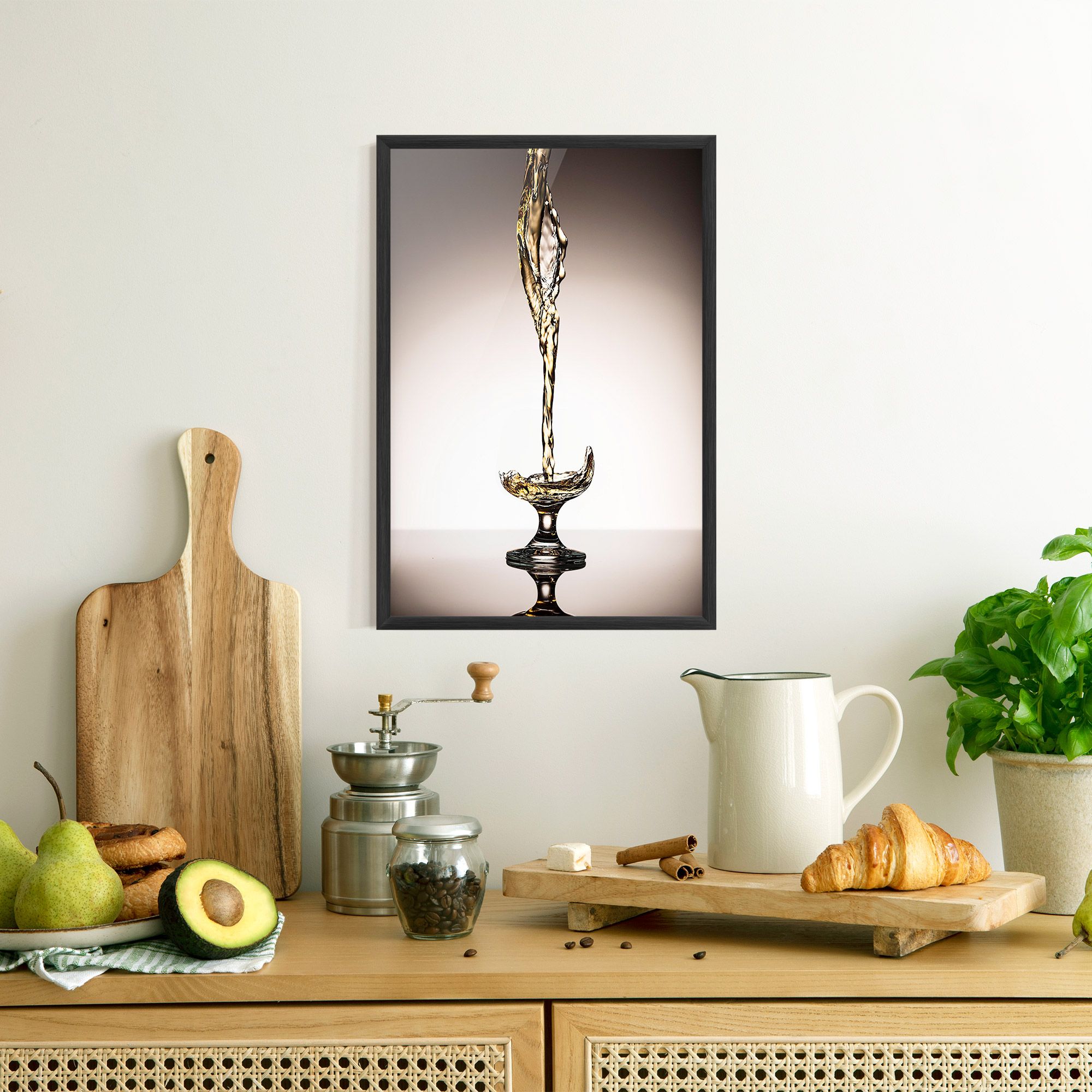 White Wine Splash mockup 8