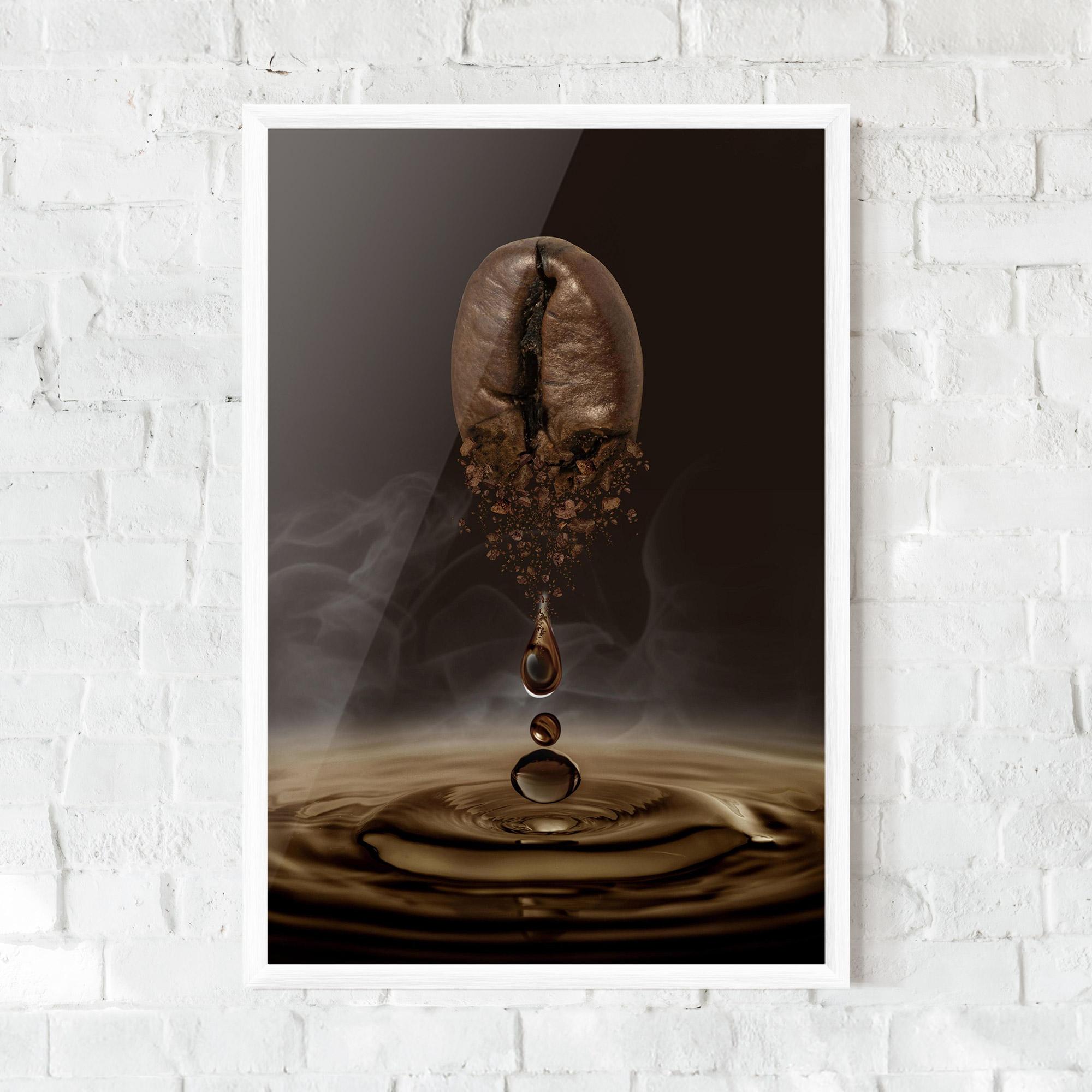 Gerahmte Poster Coffee Drip Concept mockup 0