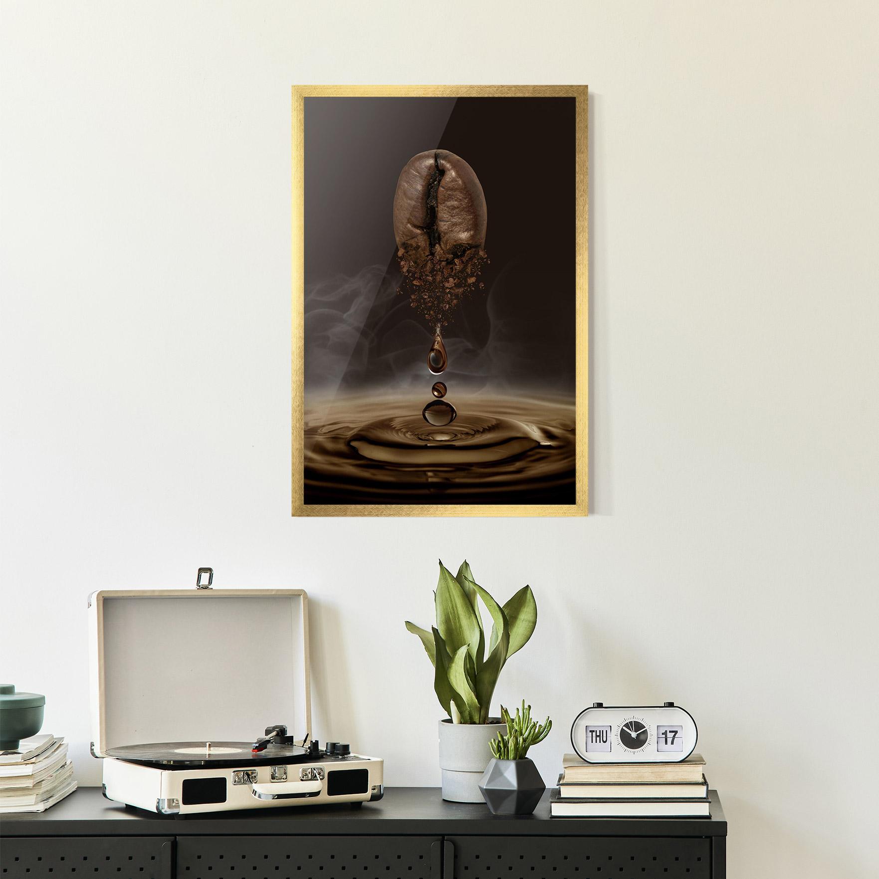 Gerahmte Poster Coffee Drip Concept mockup 2