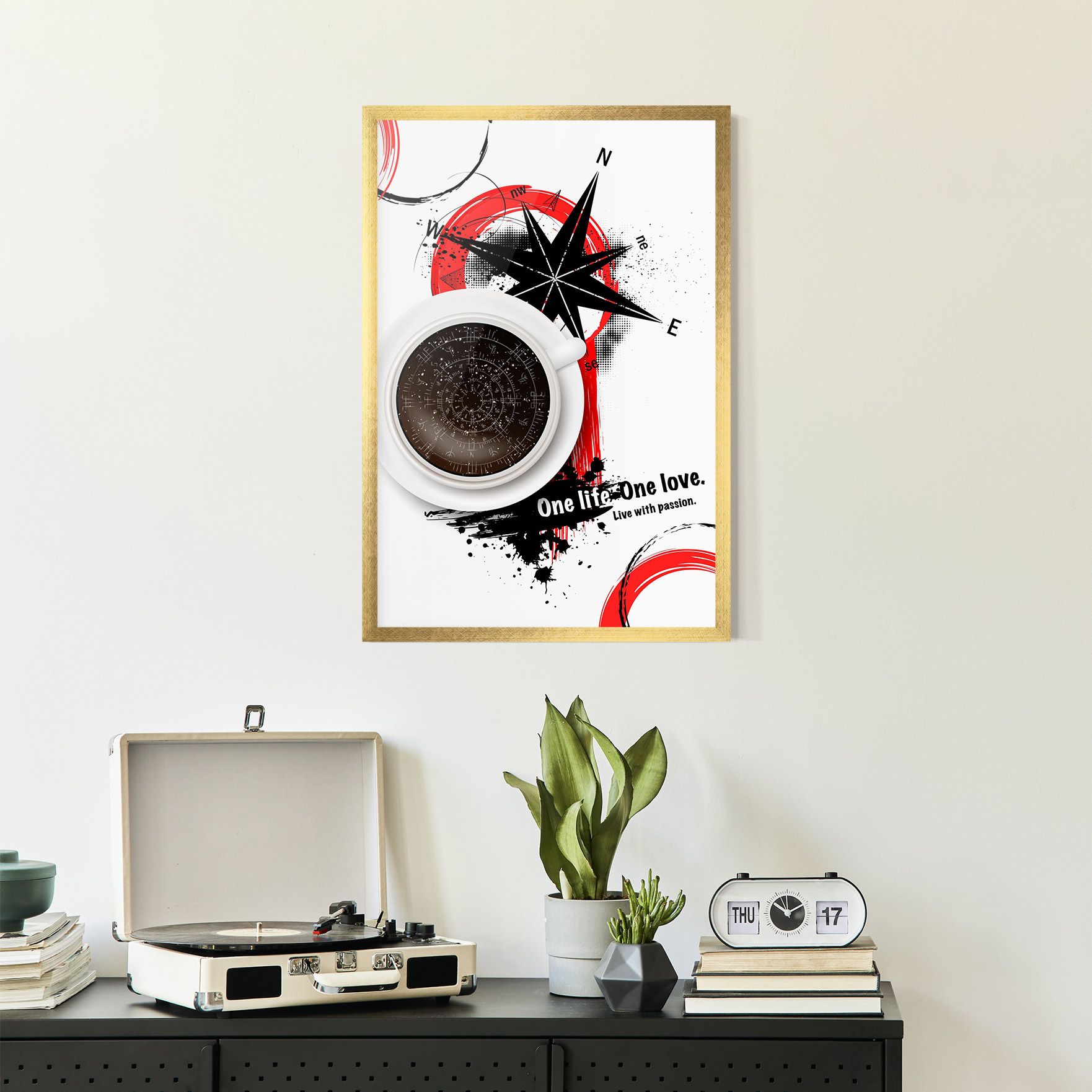 Live With Passion mockup 2