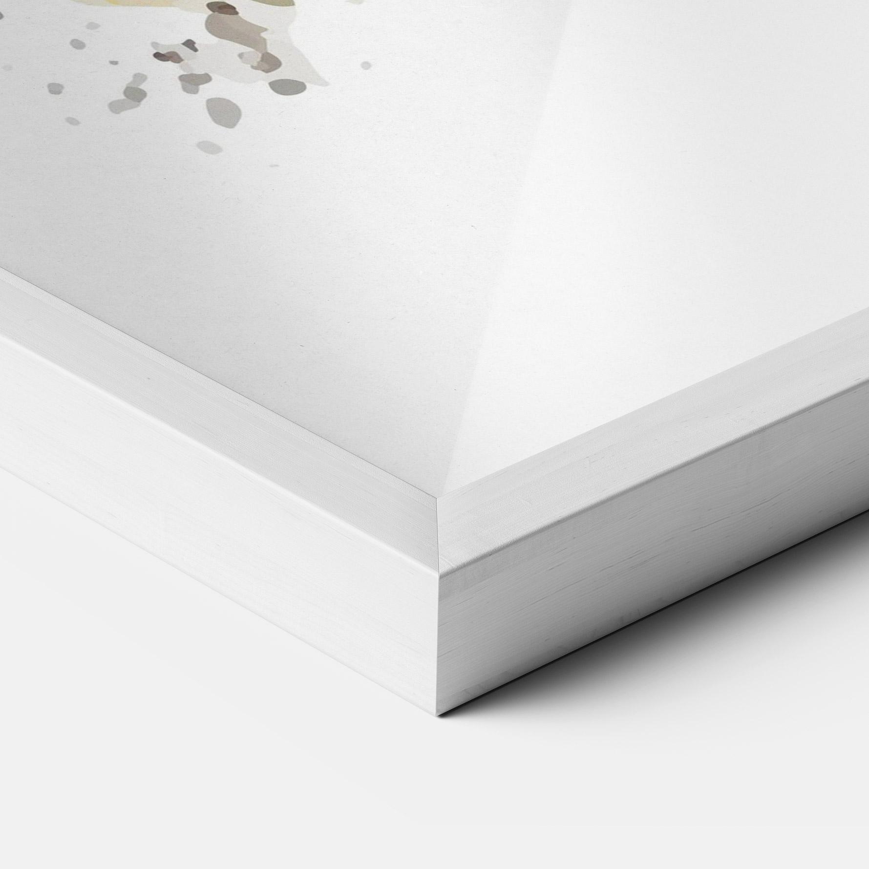 Gerahmte Poster Coffee Liquid mockup 3