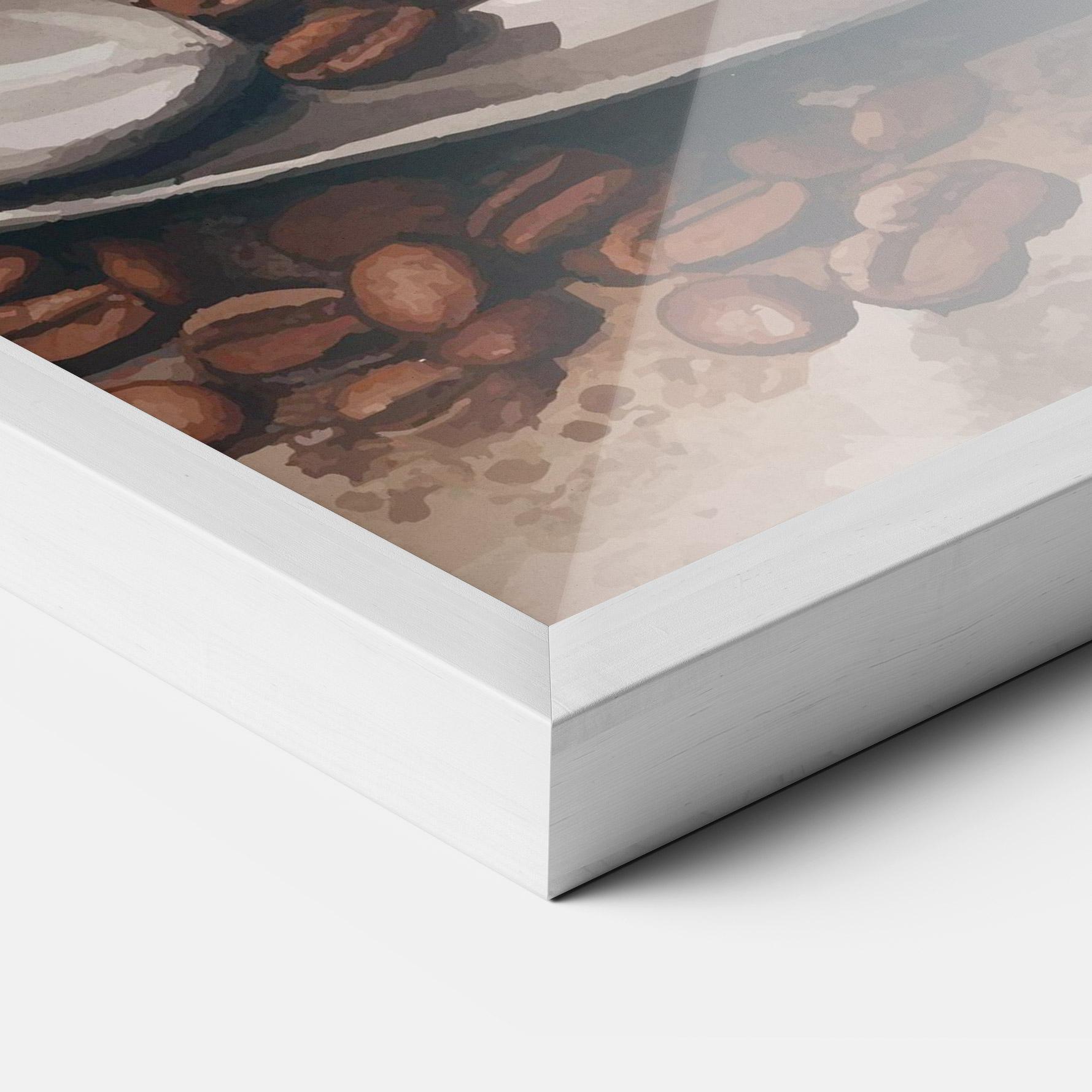 Gerahmte Poster Vintage Coffee mockup 3