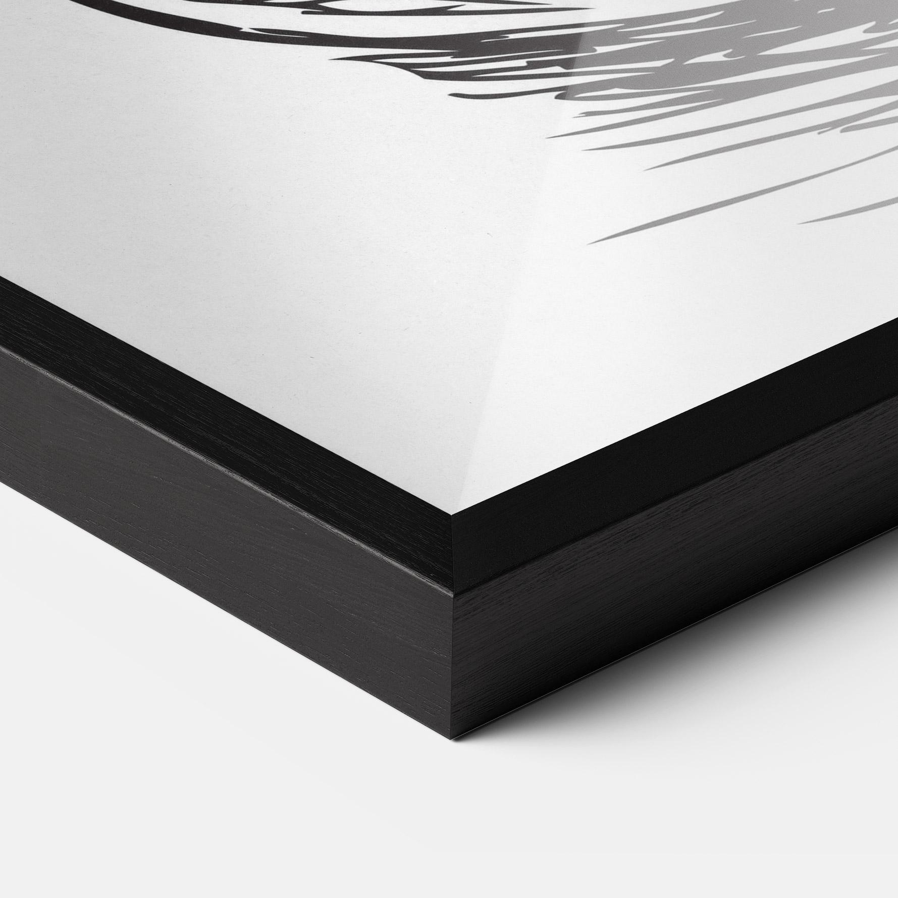 Gerahmte Poster Coffee Serving mockup 3