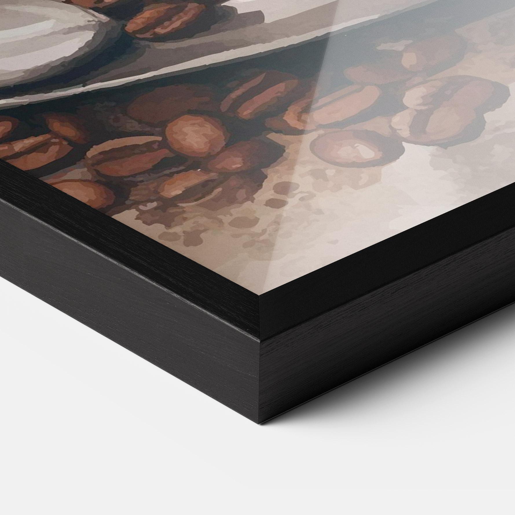 Gerahmte Poster Vintage Coffee mockup 3