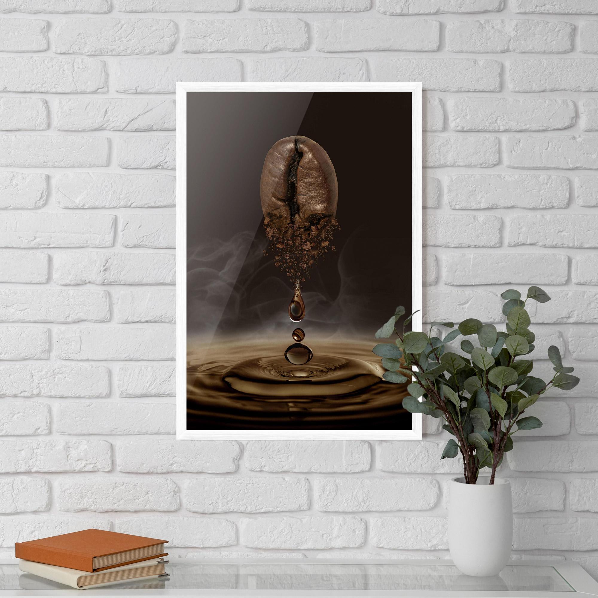 Gerahmte Poster Coffee Drip Concept mockup 5