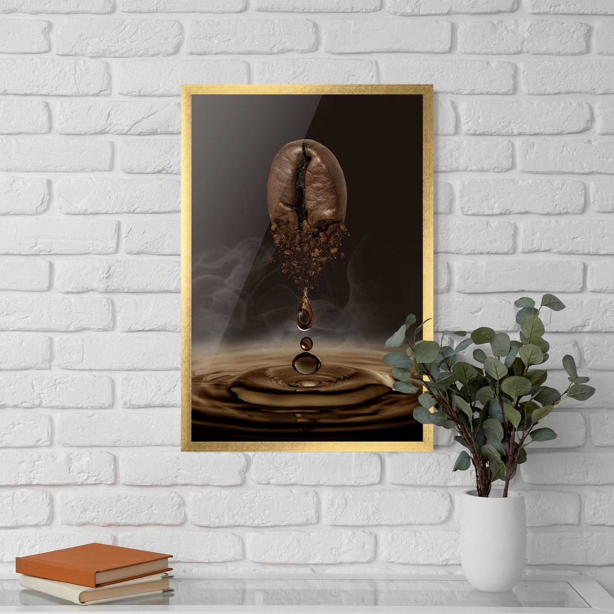 Gerahmte Poster Coffee Drip Concept mockup 5